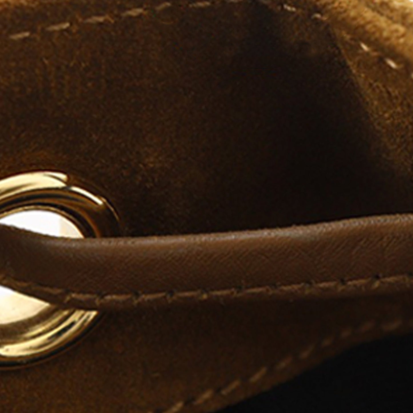 Ferragamo Stitched Suede Tassel Crossbody