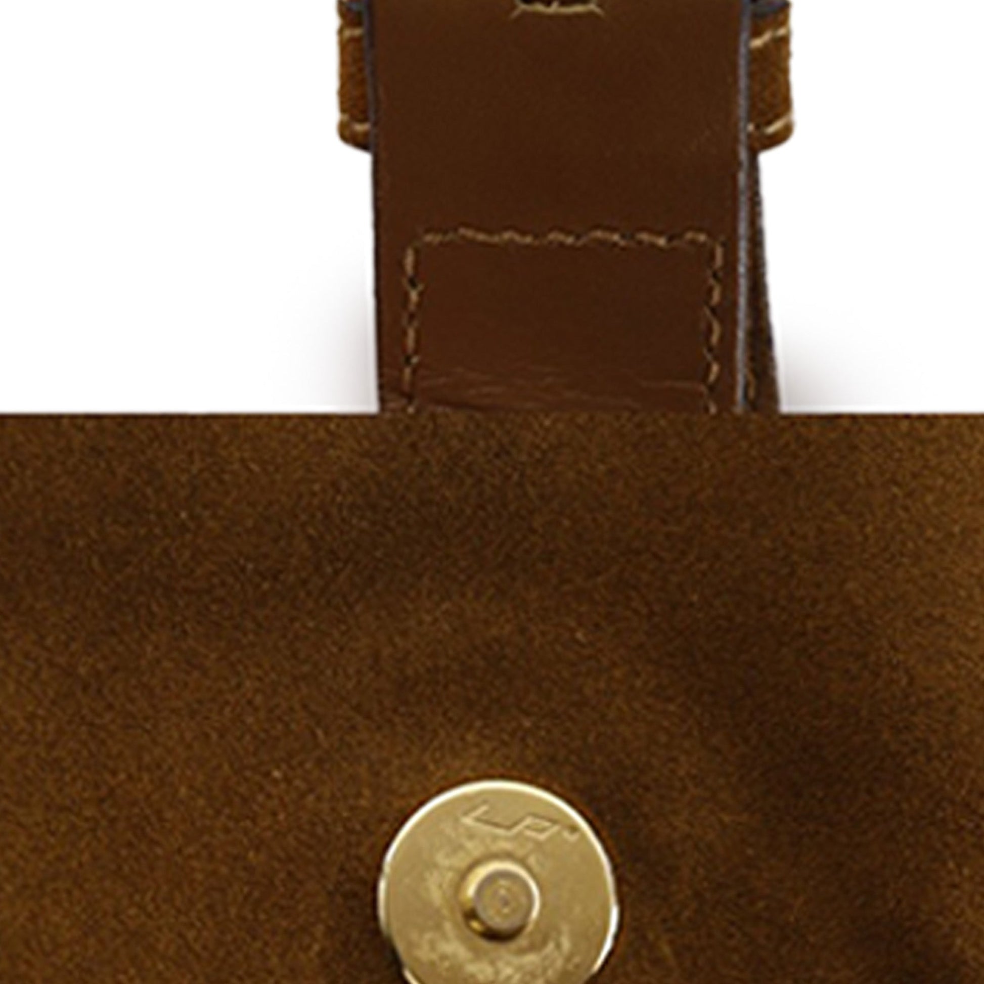 Ferragamo Stitched Suede Tassel Crossbody