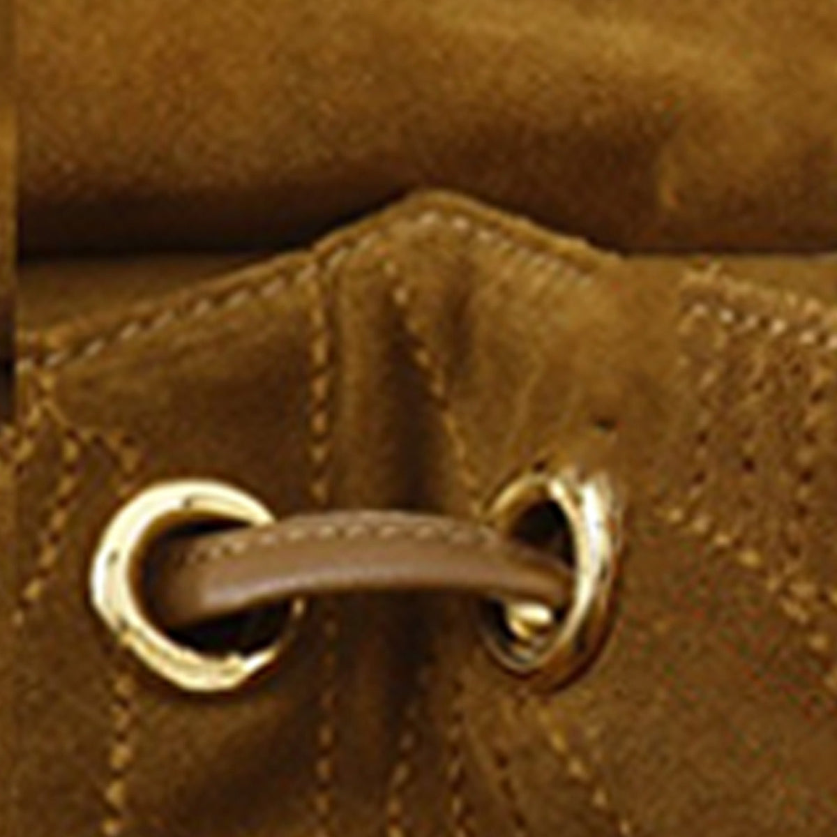 Ferragamo Stitched Suede Tassel Crossbody