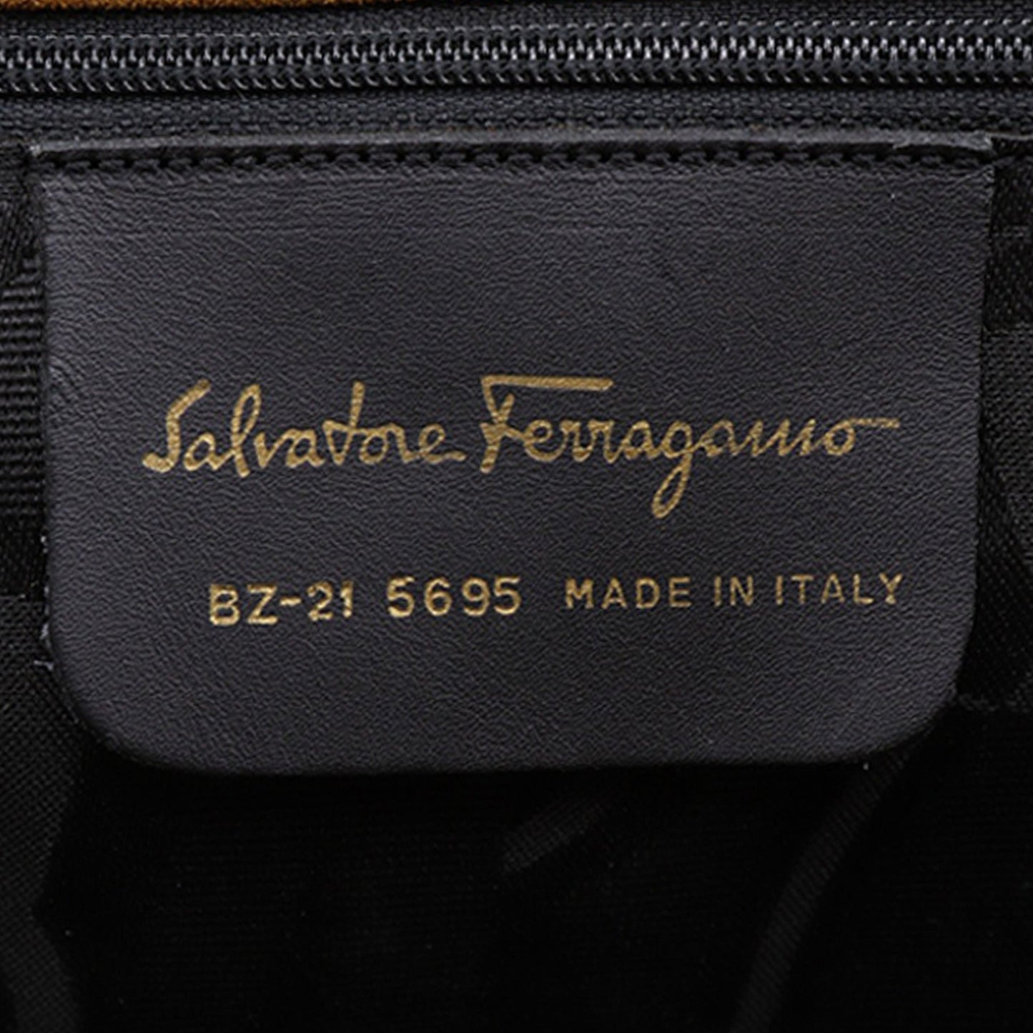 Ferragamo Stitched Suede Tassel Crossbody