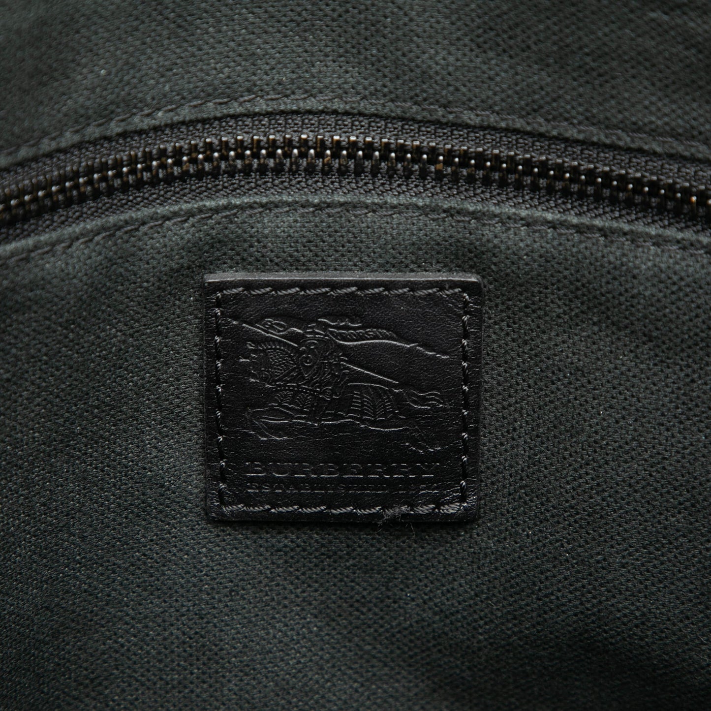 Burberry Haymarket Check Coated Canvas Messenger Bag