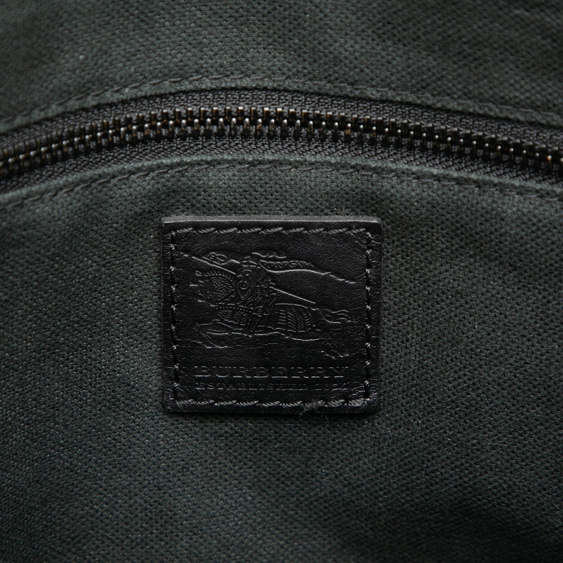 Burberry Haymarket Check Coated Canvas Messenger Bag