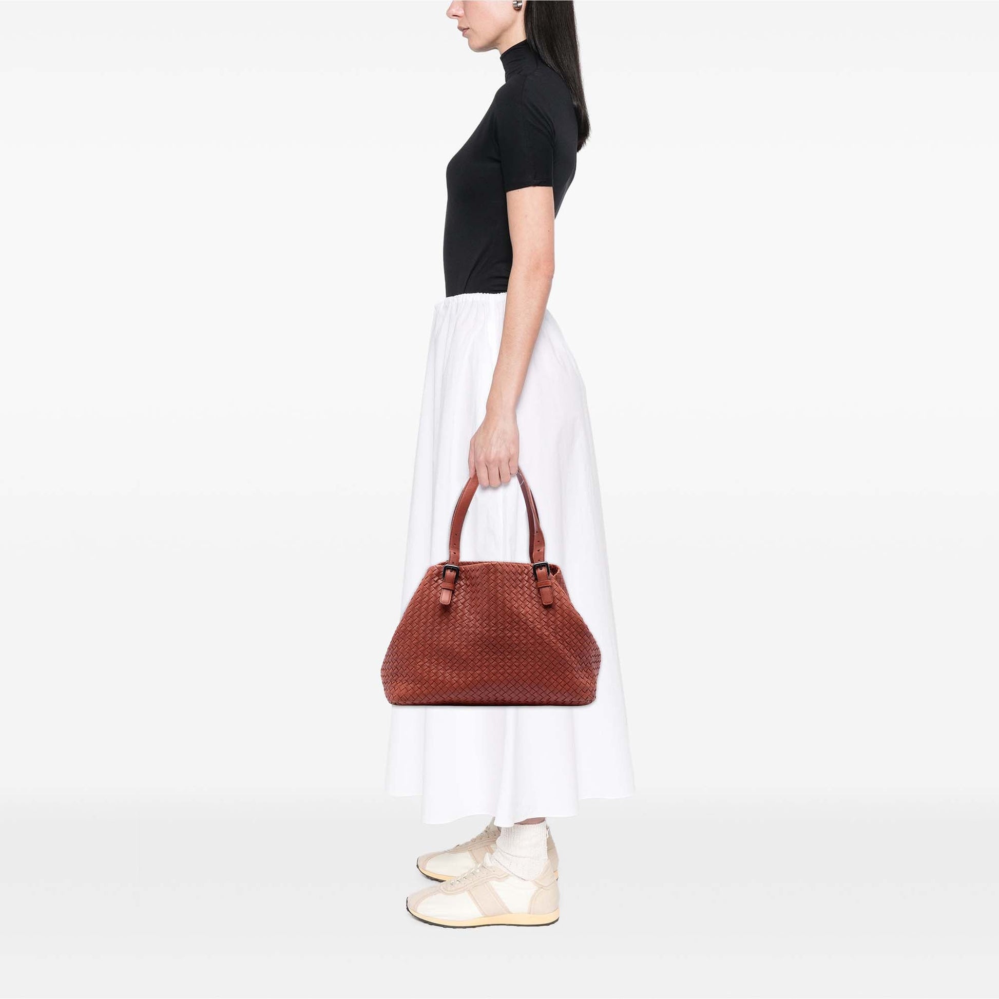 Bottega Veneta Large Nappa Intrecciato Cesta Tote