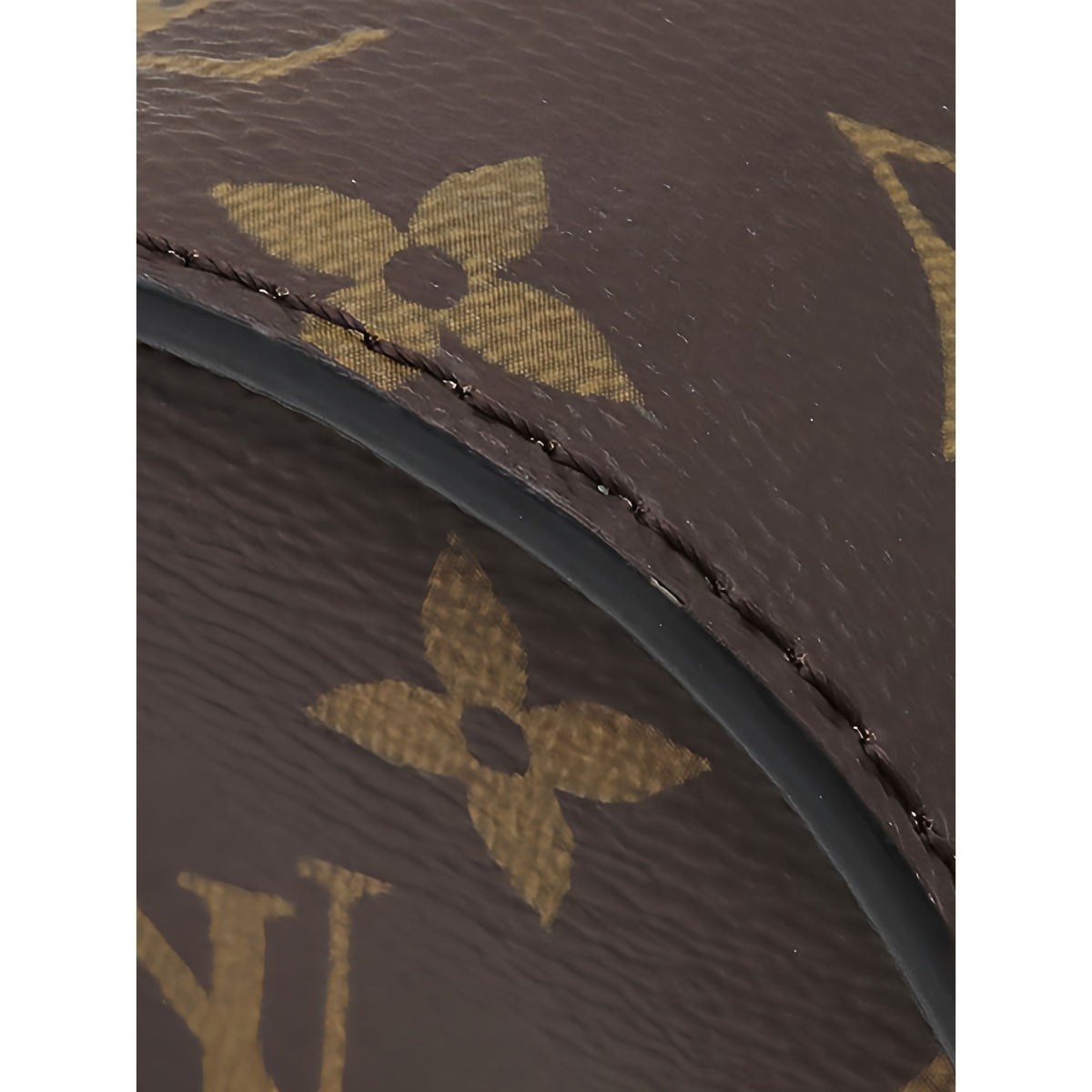 Louis Vuitton Monogram Coffee Cup Pouch — Brown