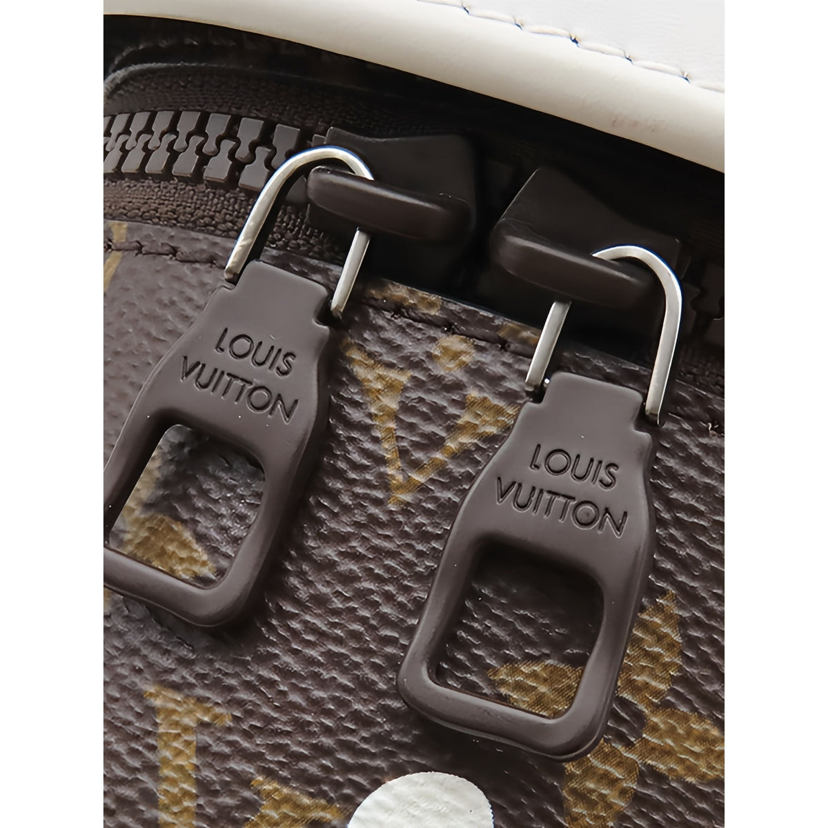 Louis Vuitton Monogram Coffee Cup Pouch — Brown