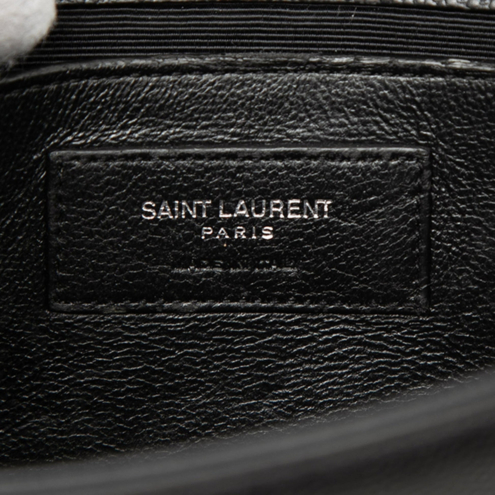 Saint Laurent Small Grain De Poudre Monogram Kate Crossbody