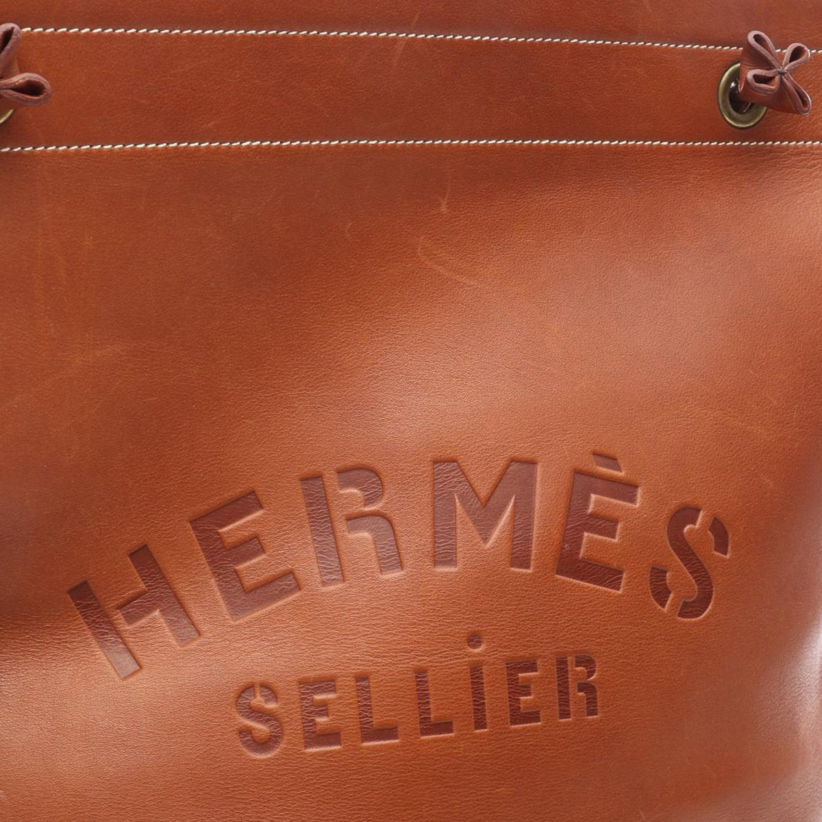 Hermès Barenia Aline GM — Brown