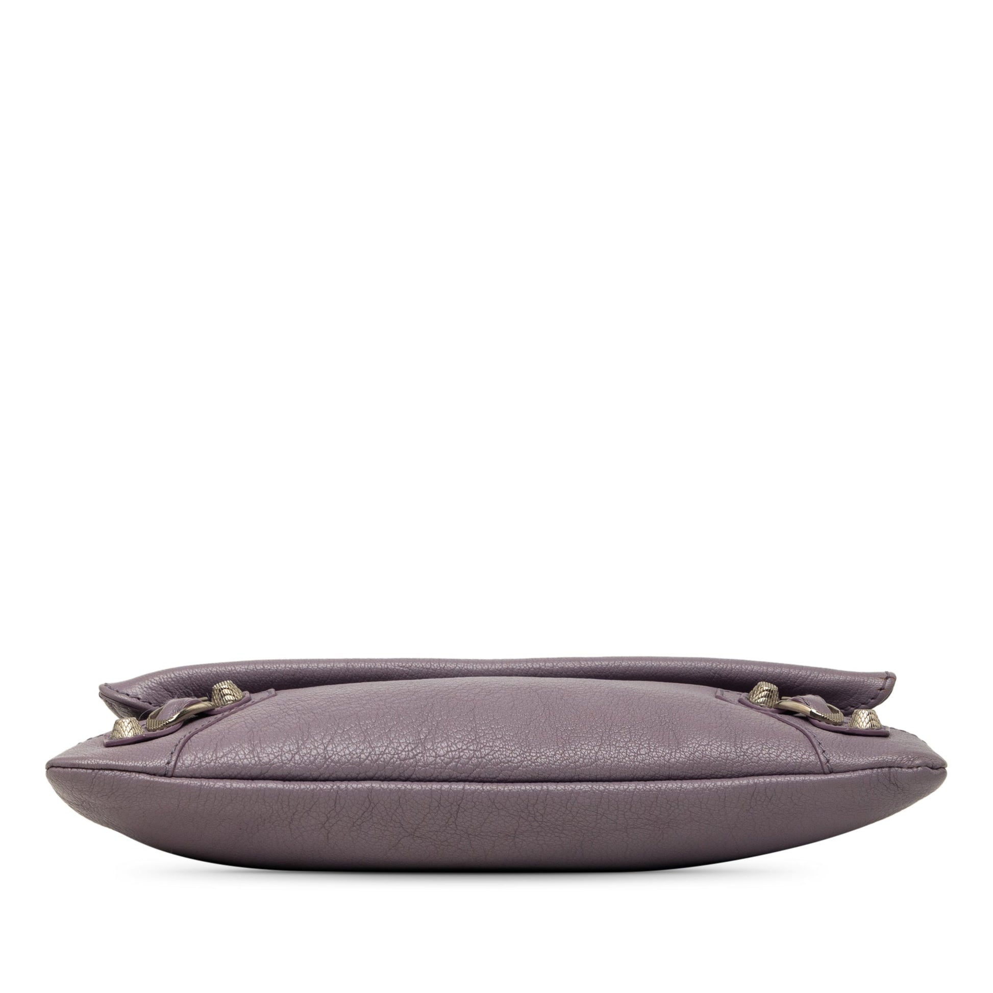Balenciaga Goatskin Motocross Giant 12 Envelope Clutch