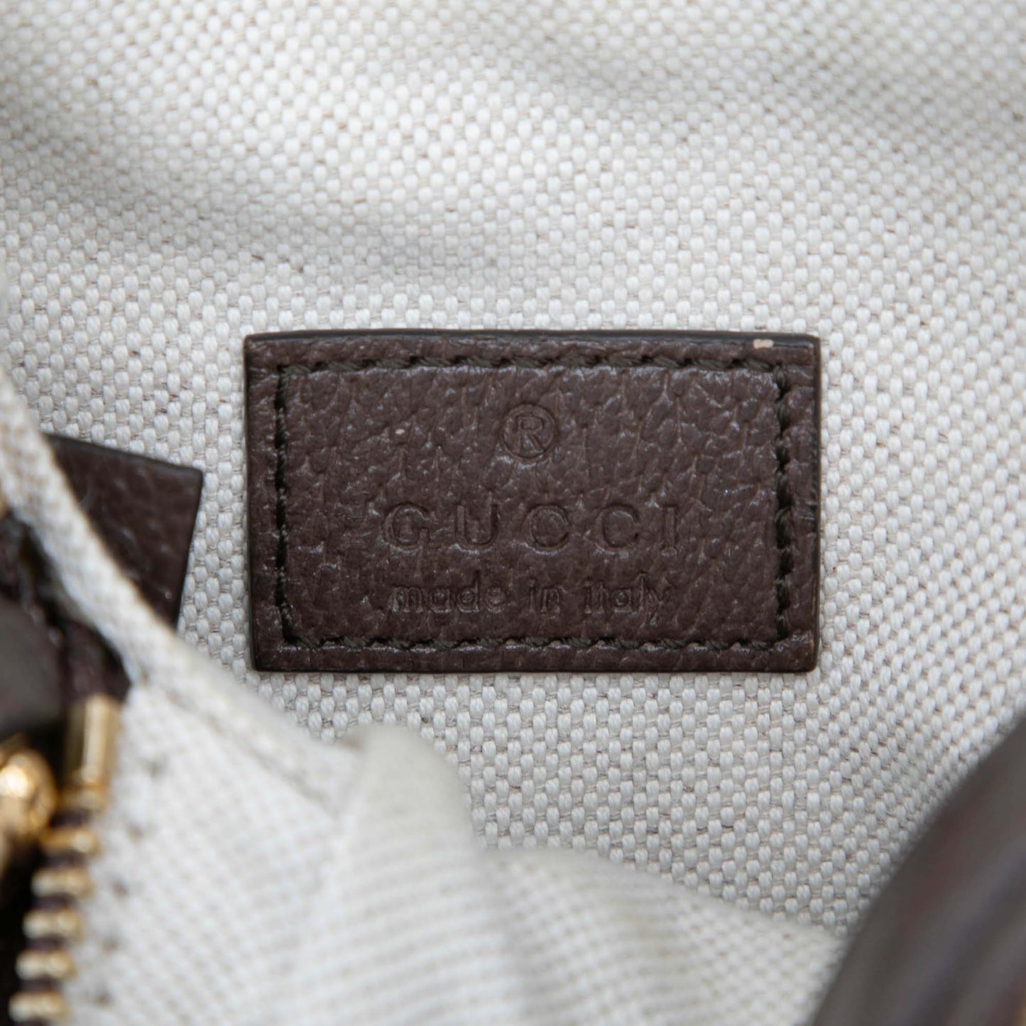 Gucci Micro Jumbo GG Canvas Web Top Handle Bag