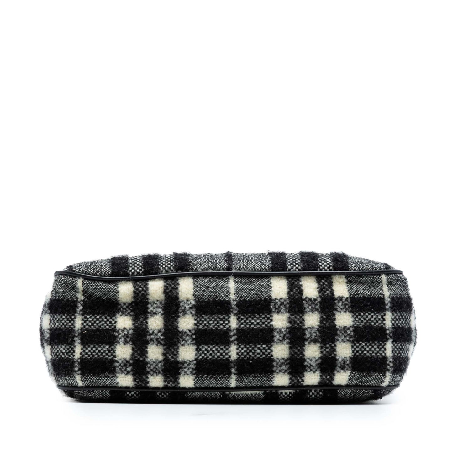 Burberry Vintage Check Wool Shoulder Bag