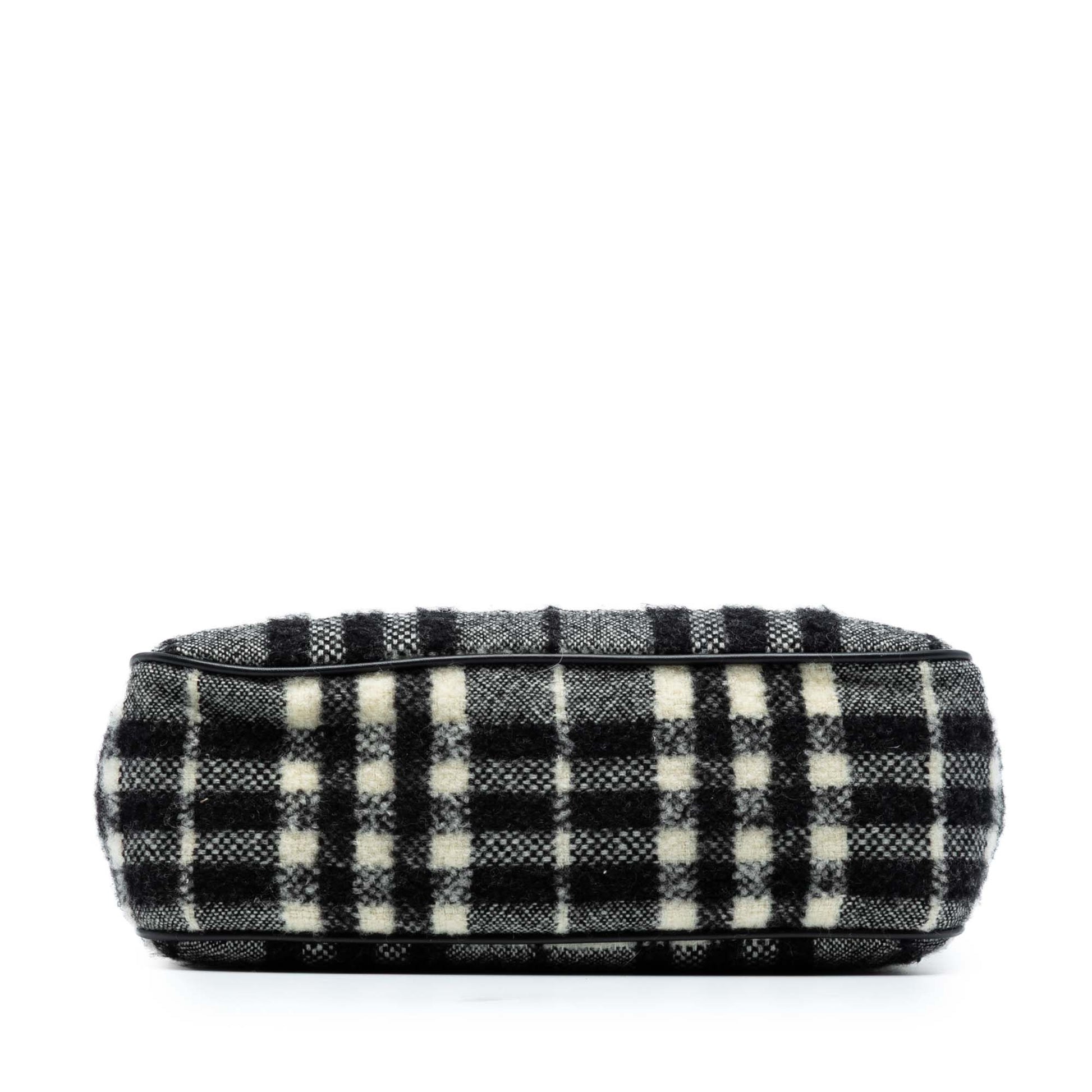 Burberry Vintage Check Wool Shoulder Bag