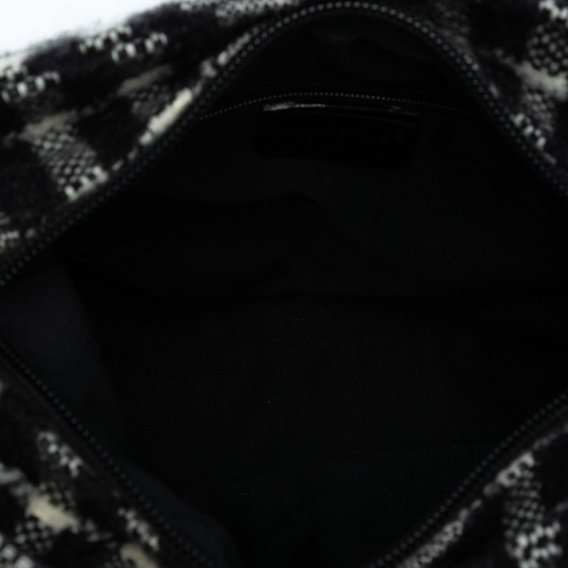 Burberry Vintage Check Wool Shoulder Bag