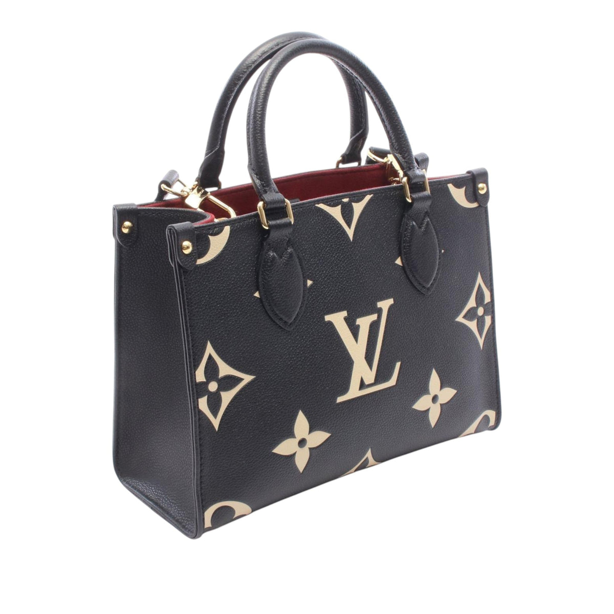 Louis Vuitton Bicolor Monogram Empreinte Giant Onthego PM — Black