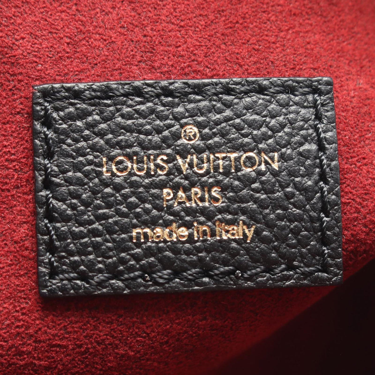 Louis Vuitton Bicolor Monogram Empreinte Giant Onthego PM — Black