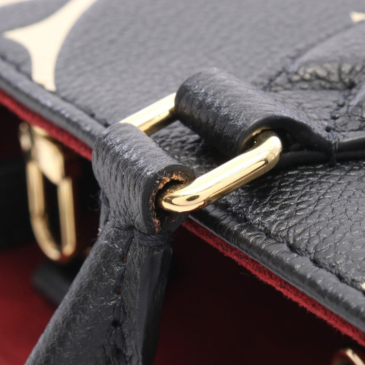 Louis Vuitton Bicolor Monogram Empreinte Giant Onthego PM — Black