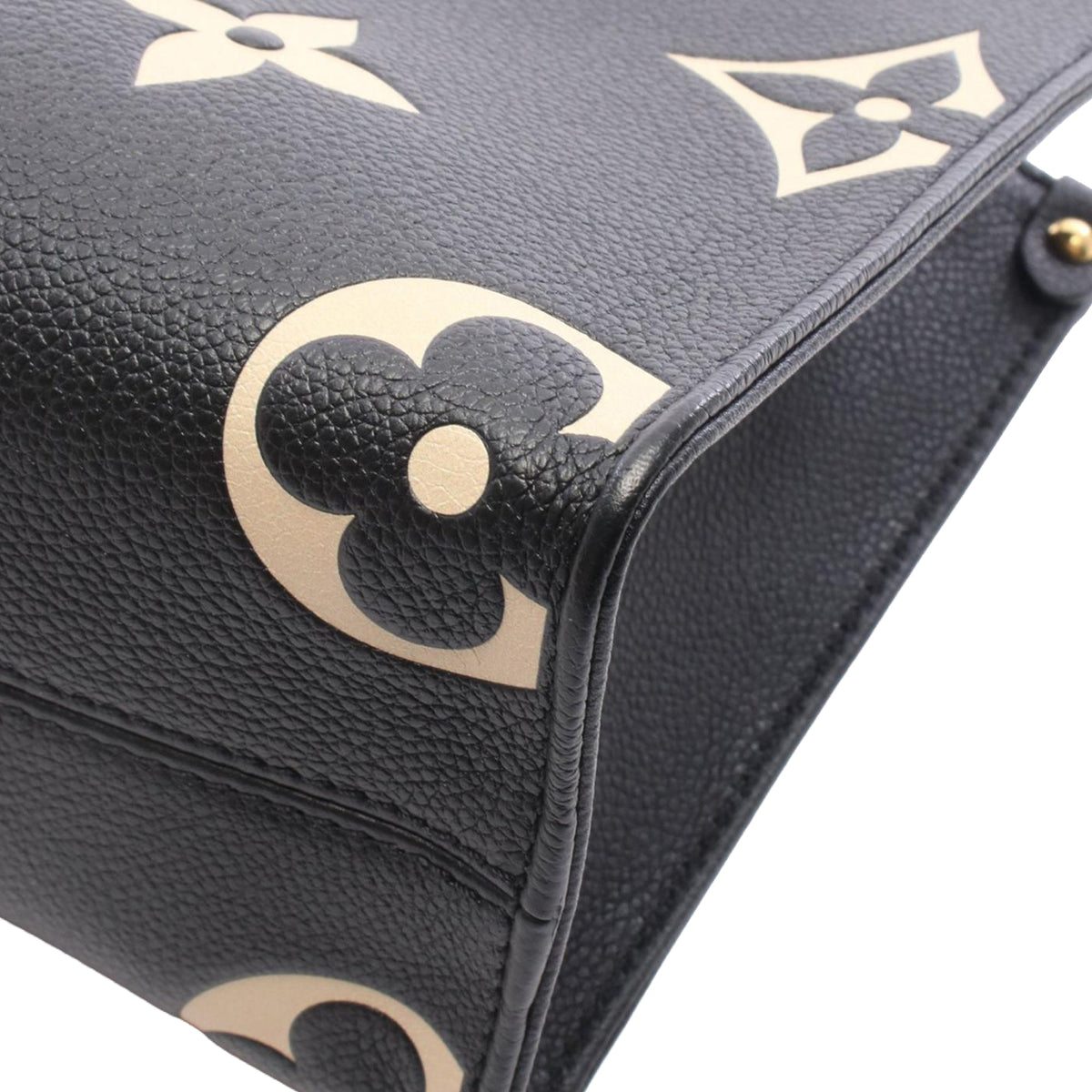 Louis Vuitton Bicolor Monogram Empreinte Giant Onthego PM — Black