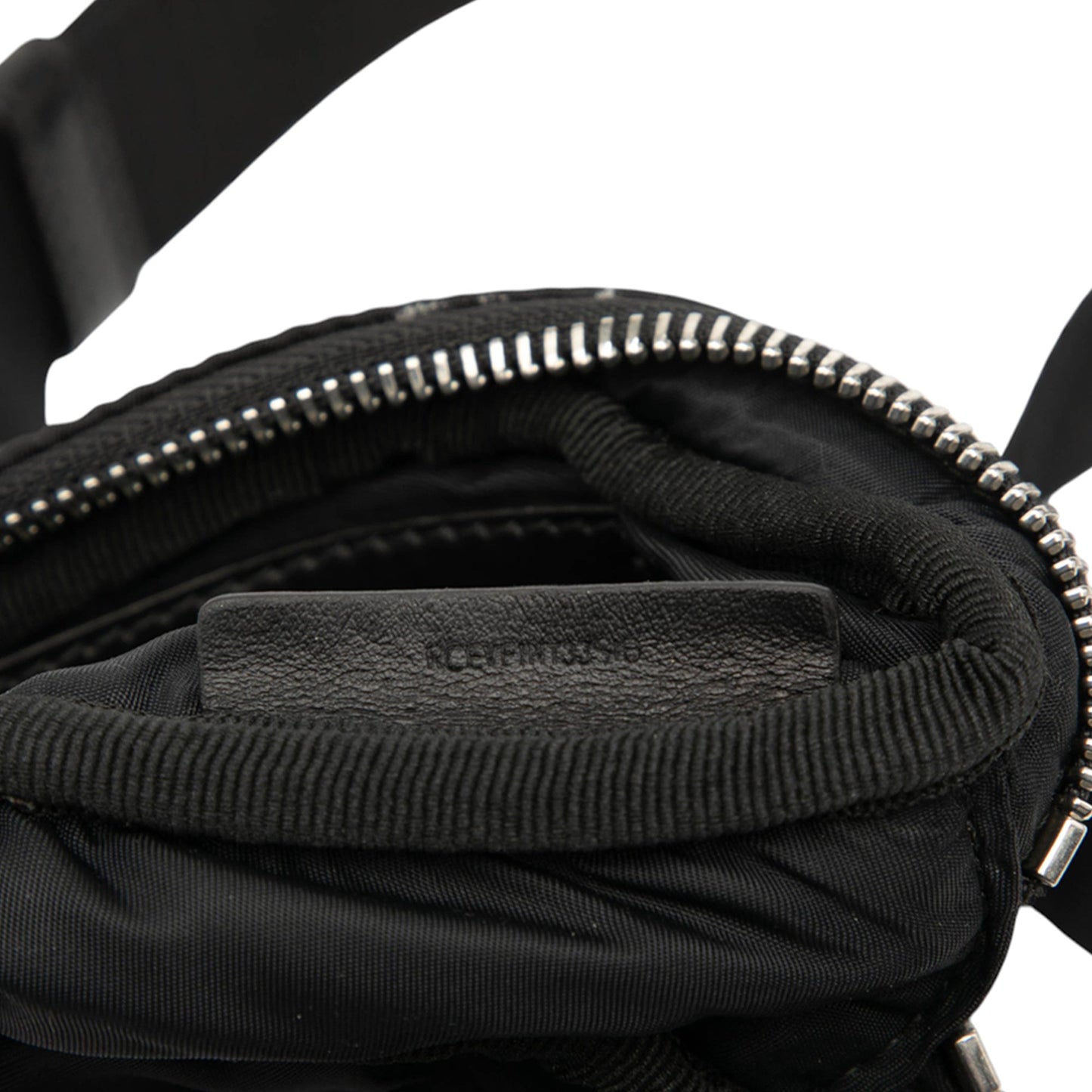 Burberry Zebra Print Nylon Logo Cannon Belt Bag