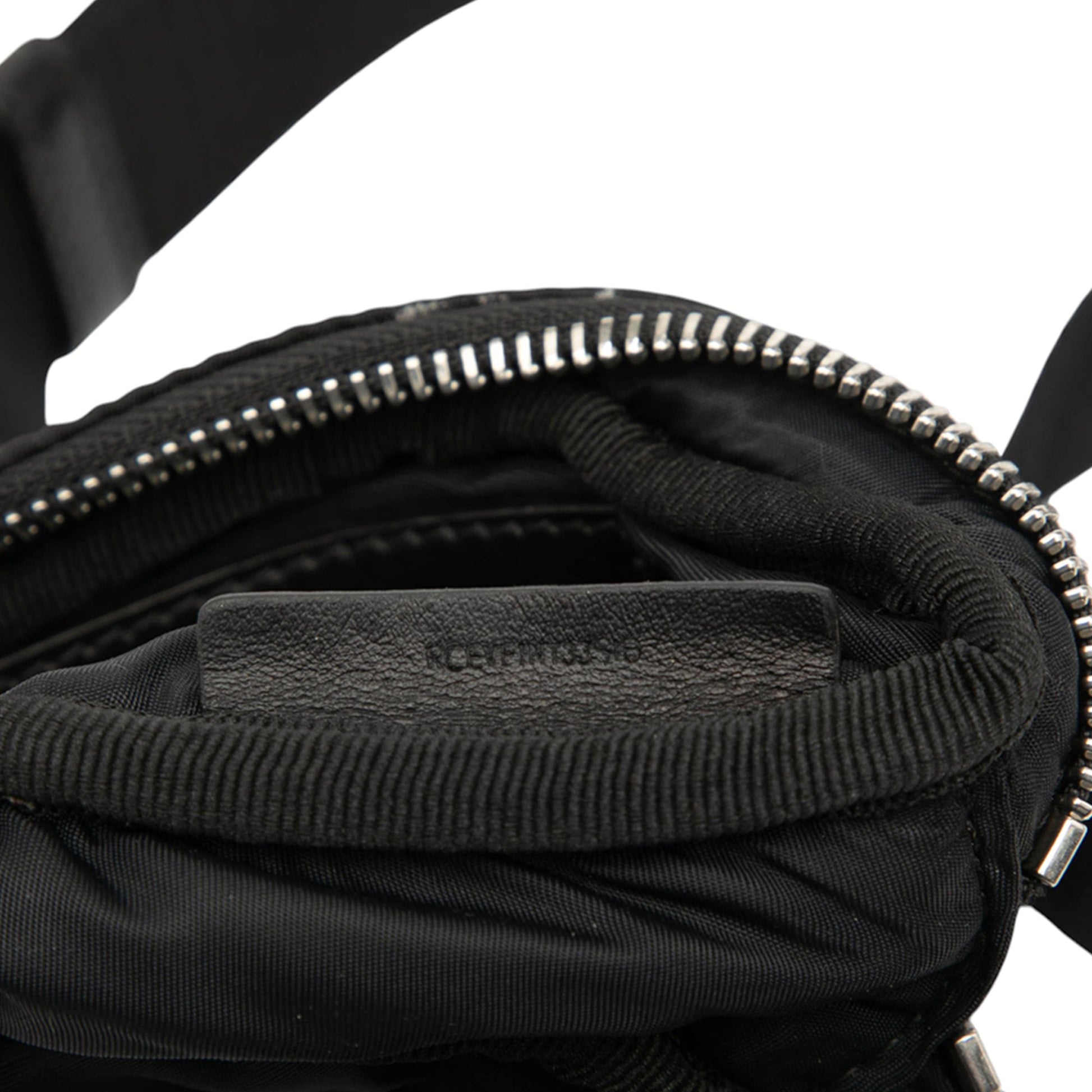 Burberry Zebra Print Nylon Logo Cannon Belt Bag