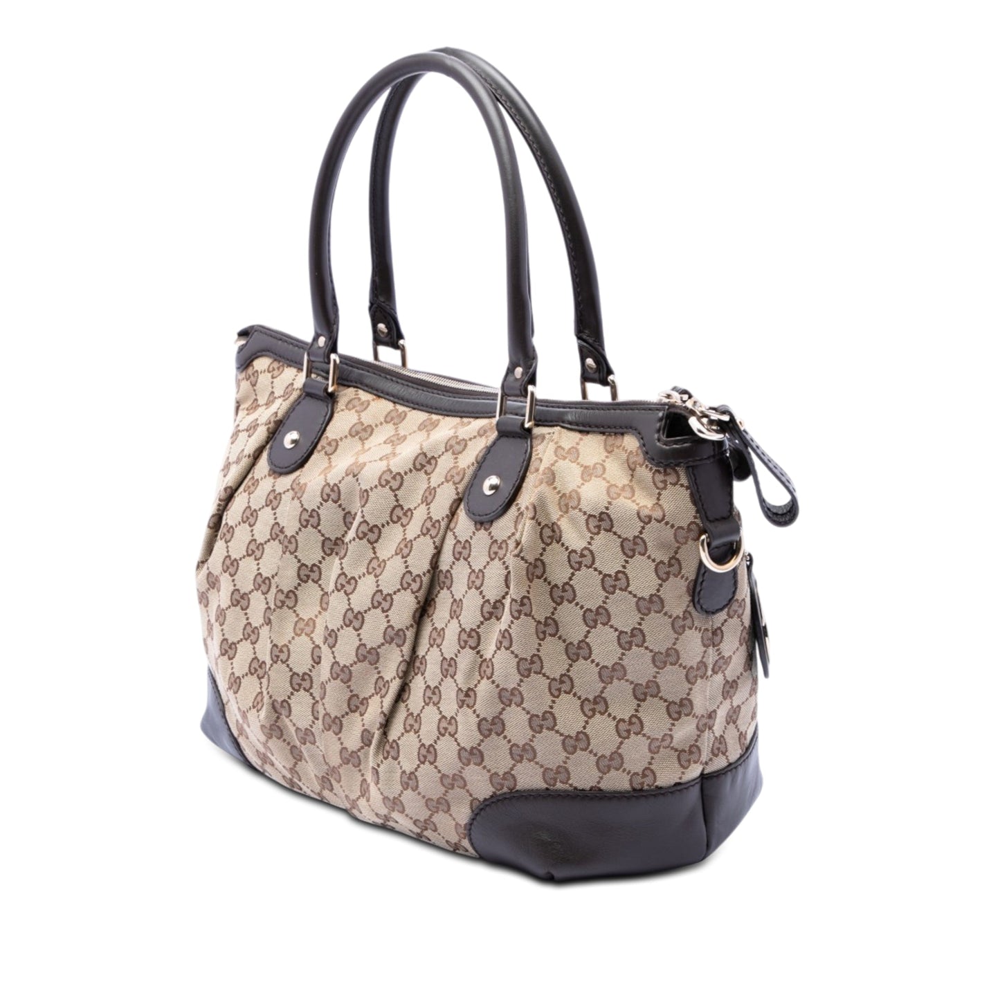 Gucci GG Canvas Sukey Satchel