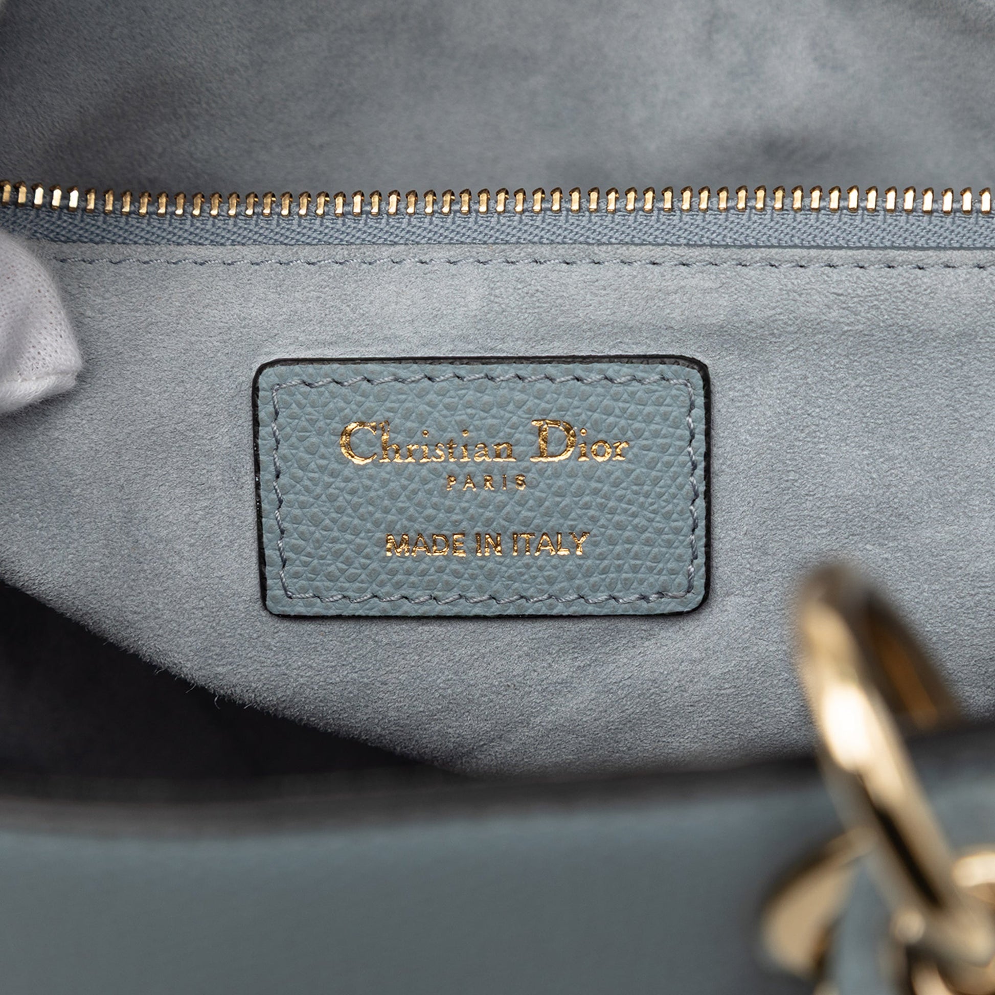 Dior Large Grained Calfskin Lady Dior