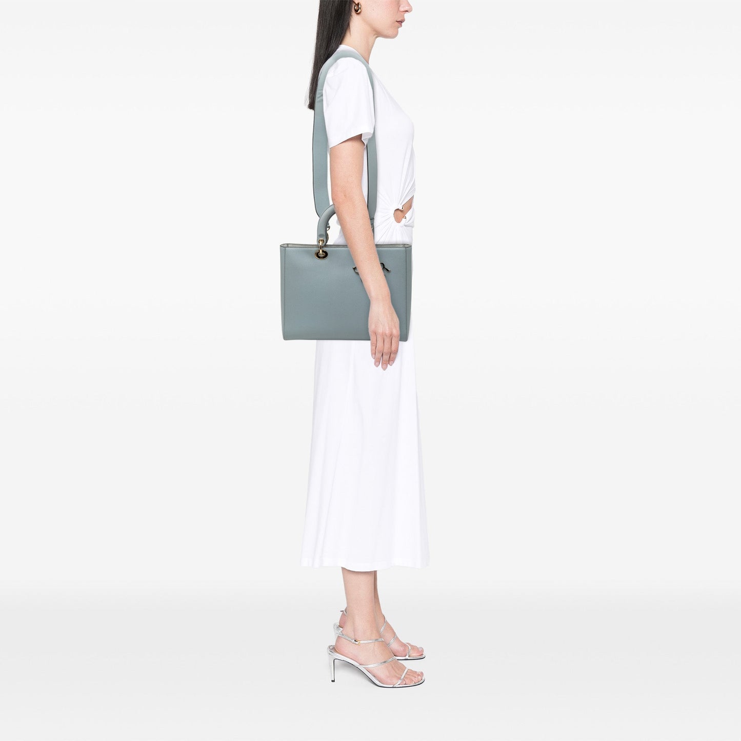 Dior Large Grained Calfskin Lady Dior