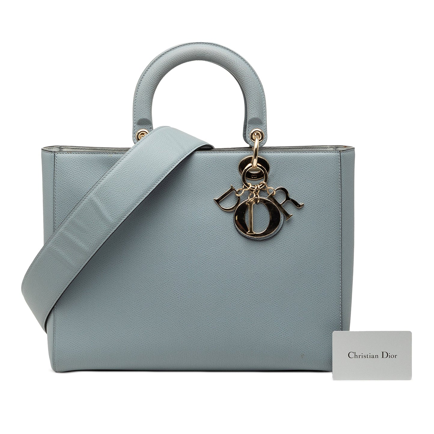 Dior Large Grained Calfskin Lady Dior