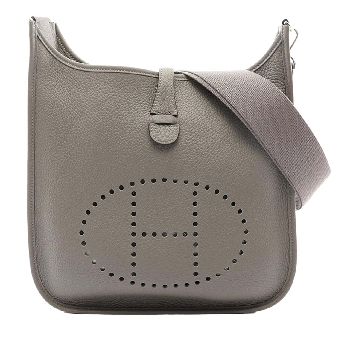 Hermès Clemence Evelyne III PM — Gray