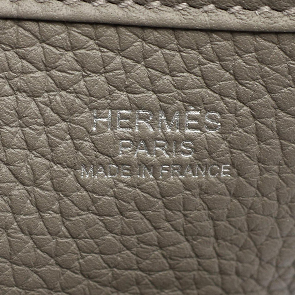Hermès Clemence Evelyne III PM — Gray