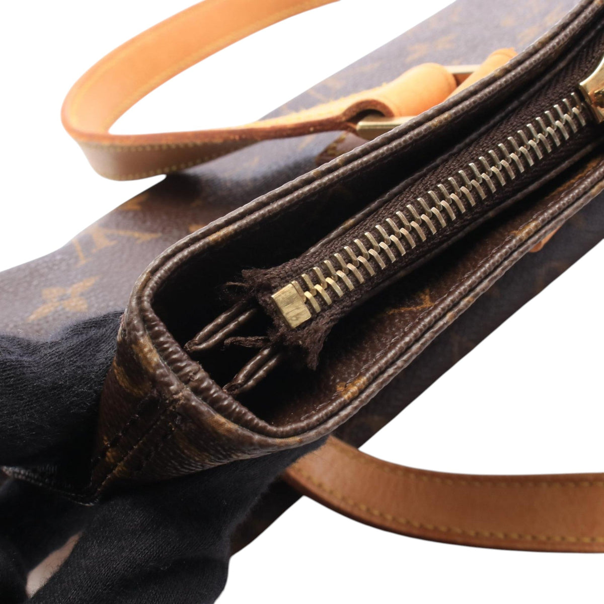 Louis Vuitton Monogram Cabas Piano — Brown