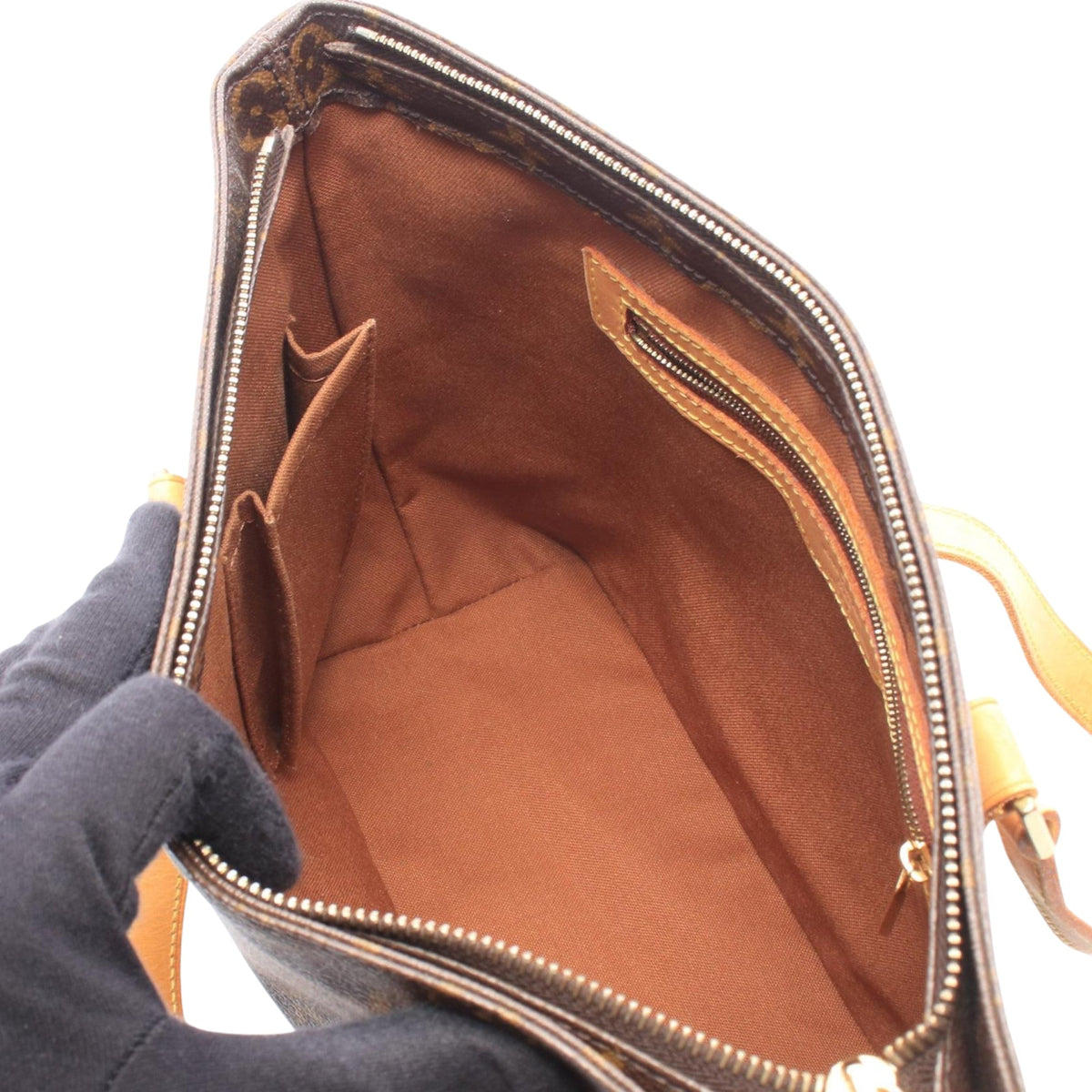 Louis Vuitton Monogram Cabas Piano — Brown