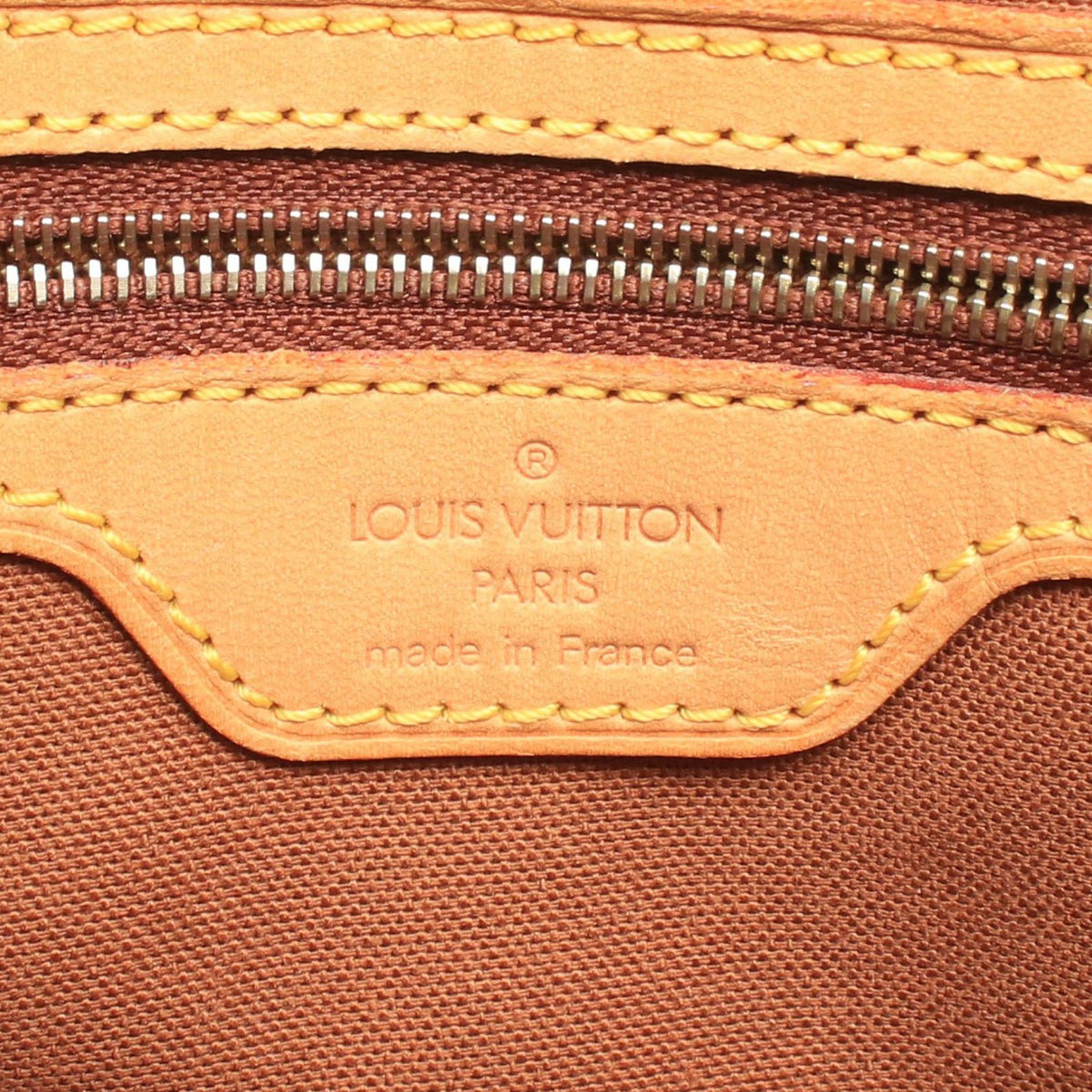 Louis Vuitton Monogram Cabas Piano — Brown