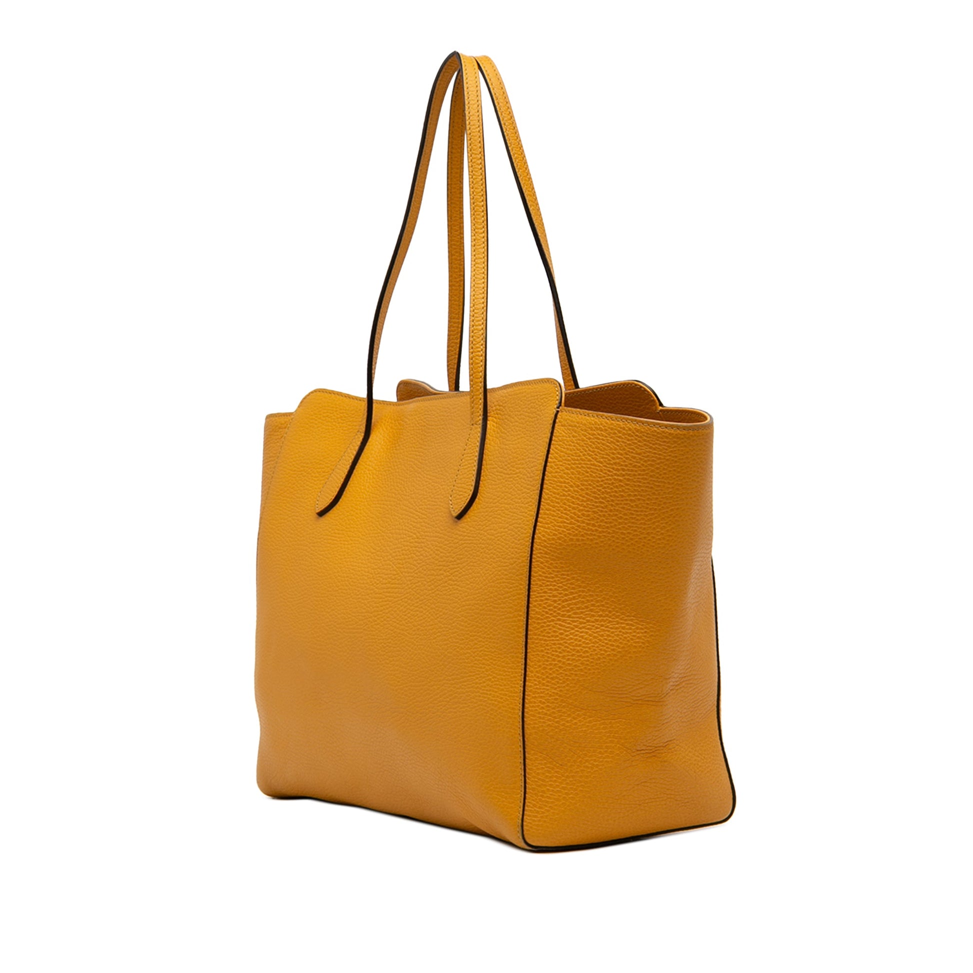 Gucci Medium Leather Swing Tote