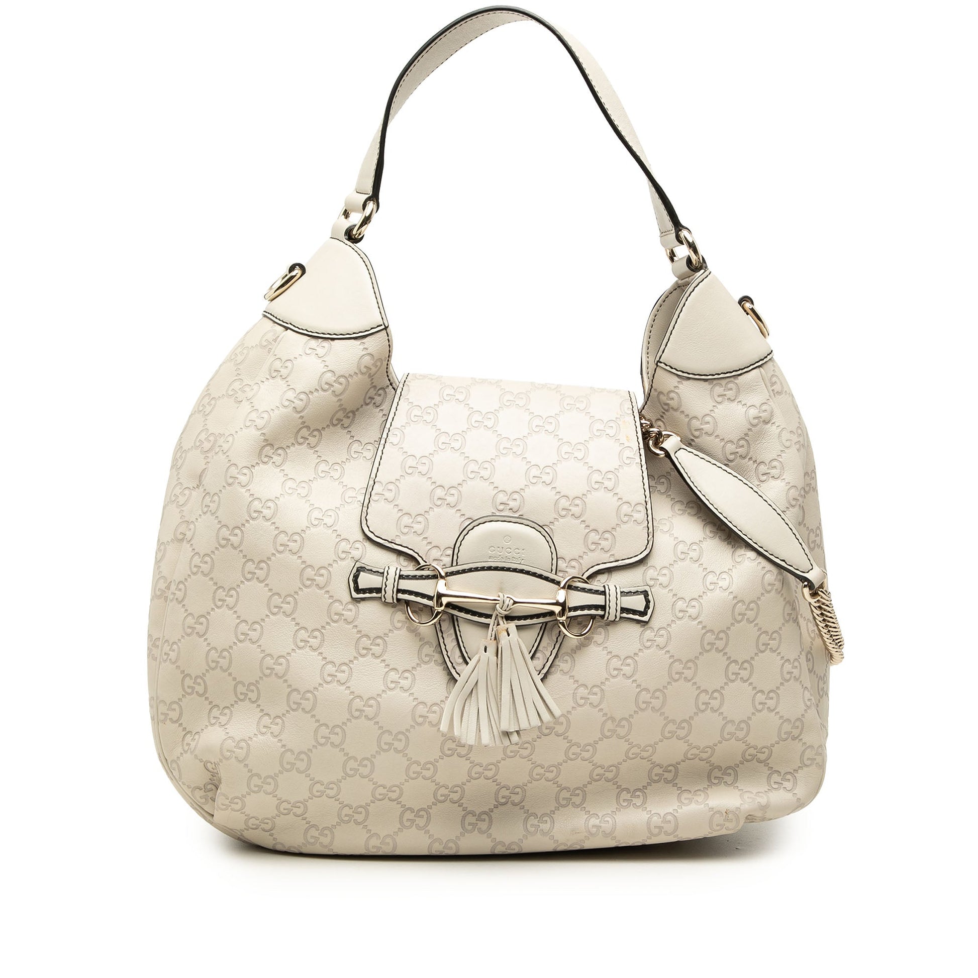 Gucci Medium Guccissima Emily Flap Satchel