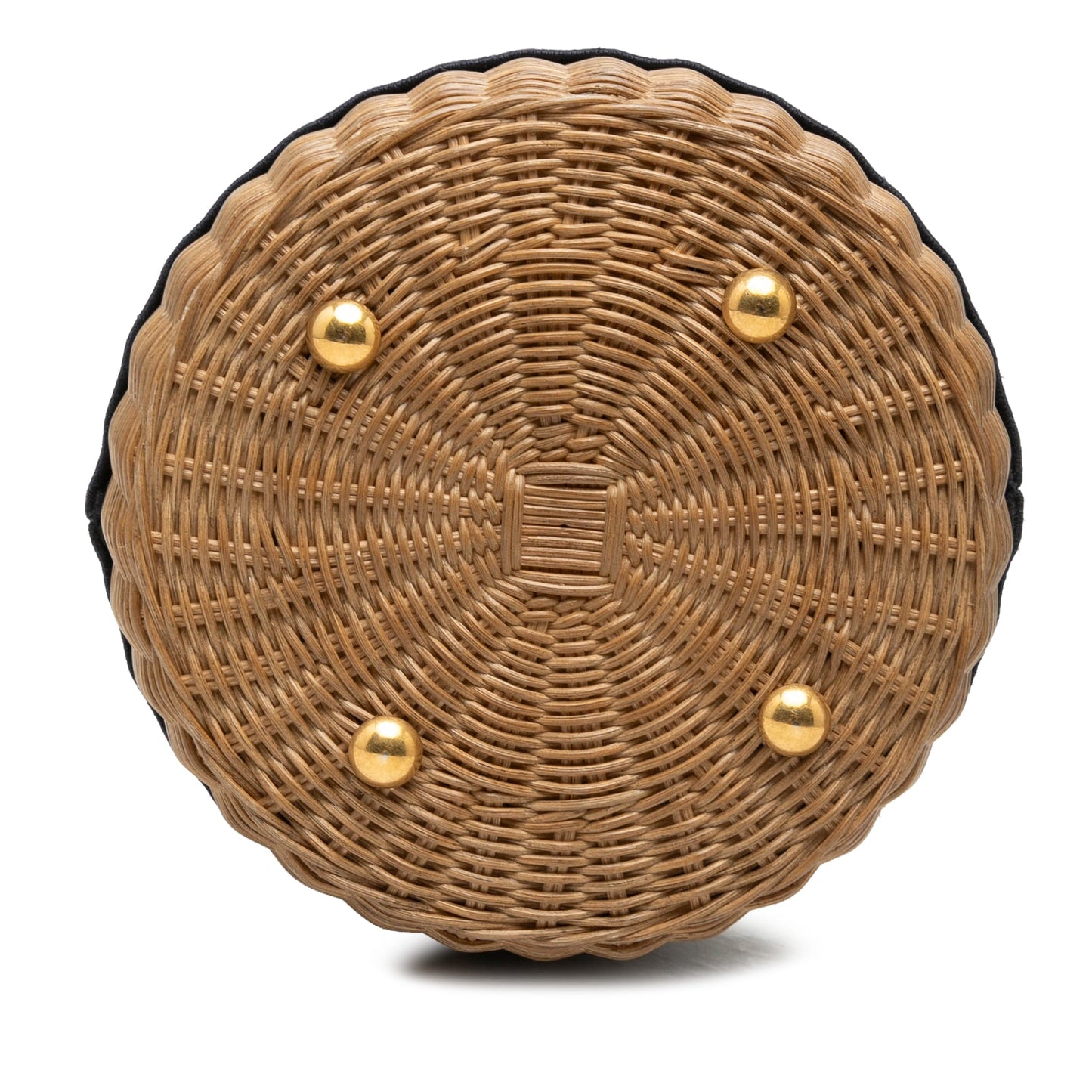 Dior Oblique Wicker Bucket Bag