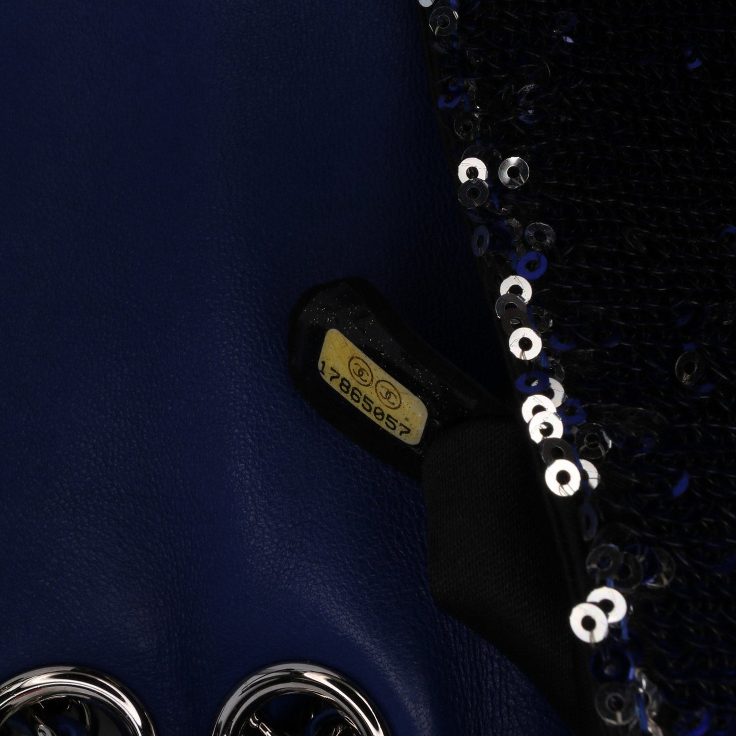 Chanel Medium Classic Sequin Single Flap