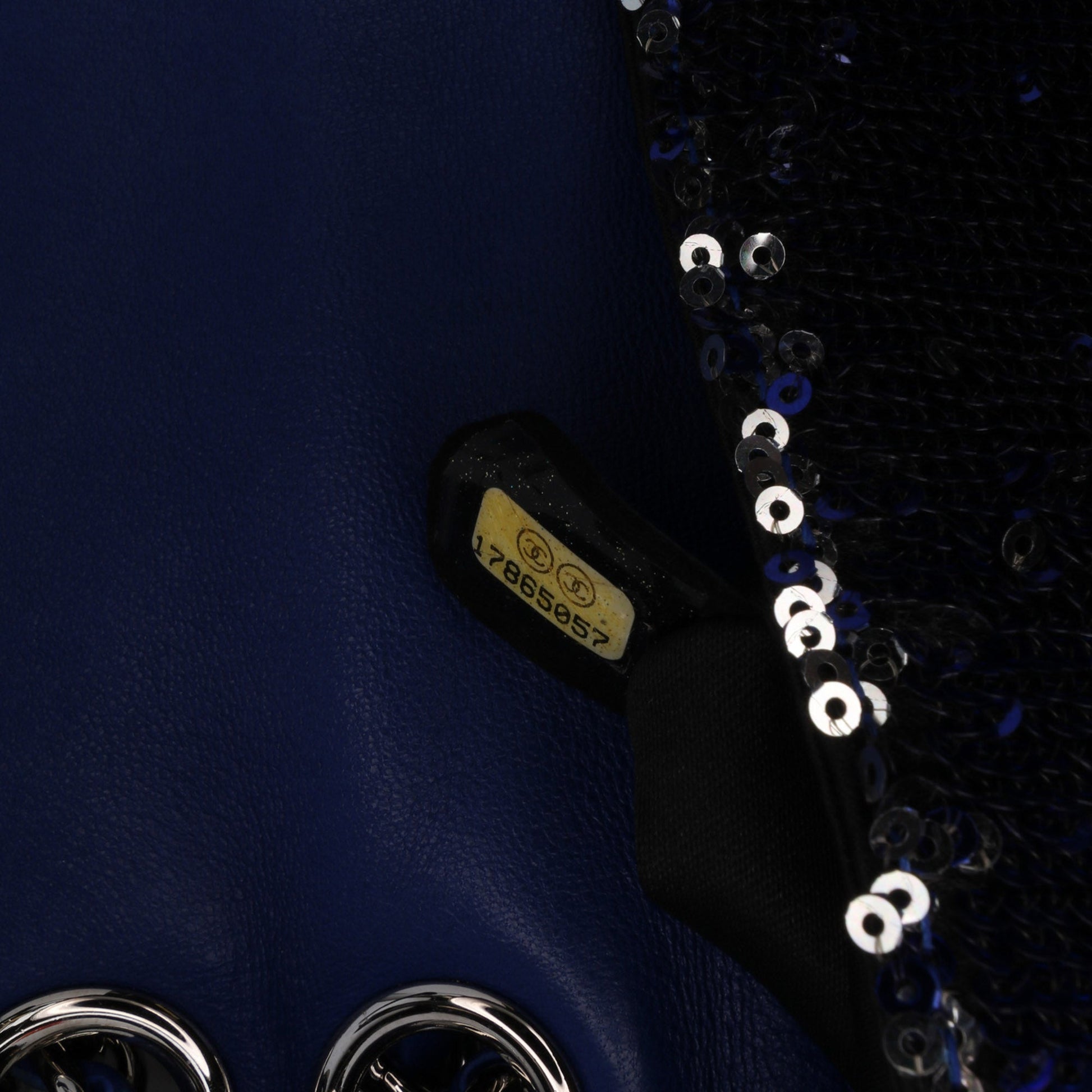 Chanel Medium Classic Sequin Single Flap