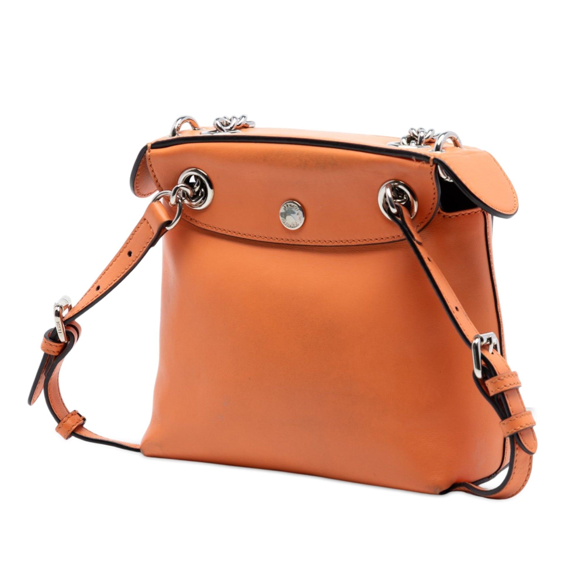 Fendi Mini Leather Back To School Backpack