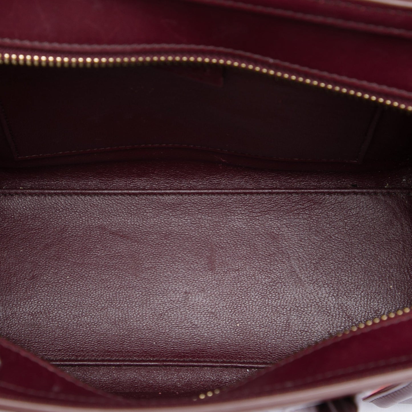 Celine Nano Tricolor Nubuck and Calfskin Luggage Tote