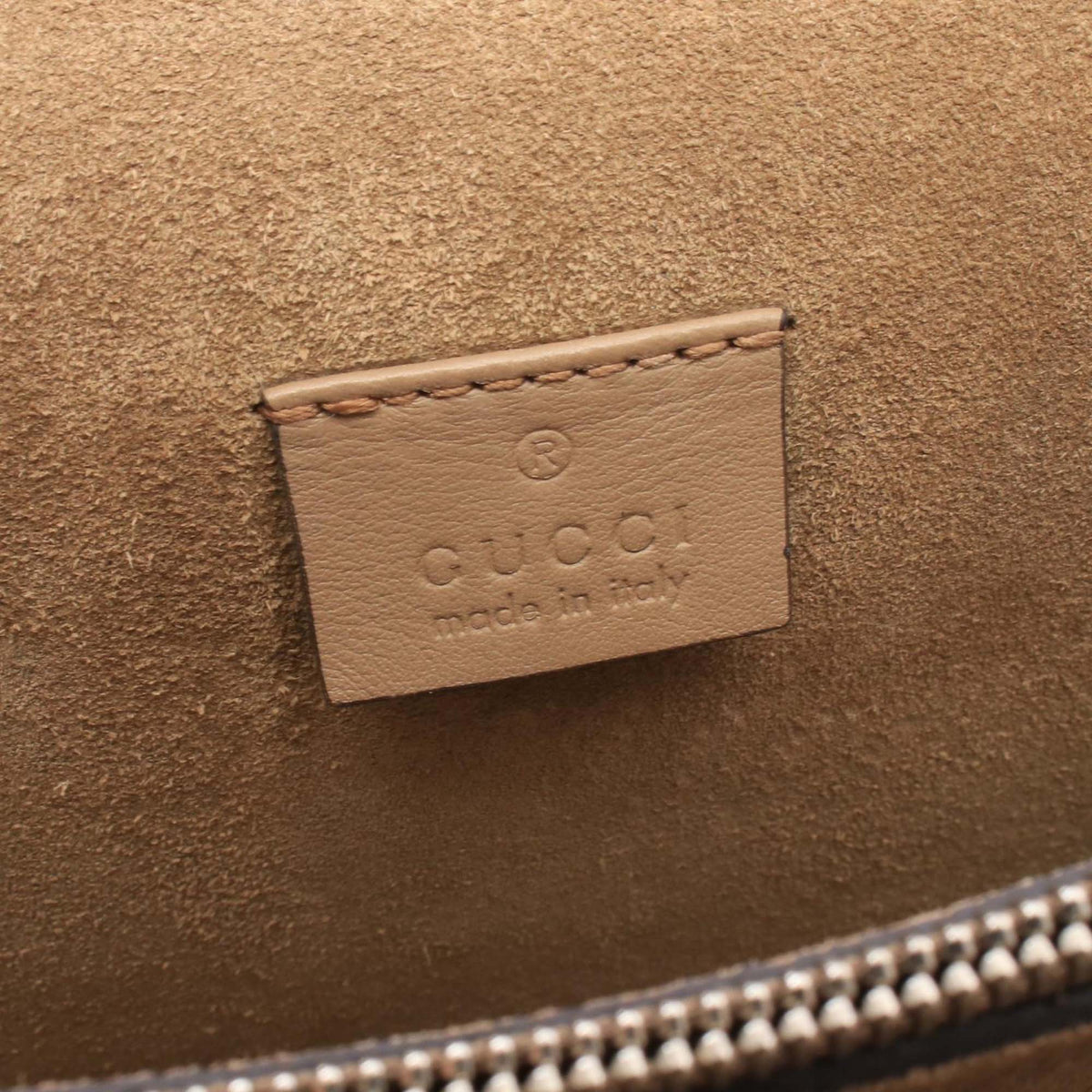 Gucci Medium GG Supreme Embroidered Sequin Dionysus Shoulder Bag — Beige