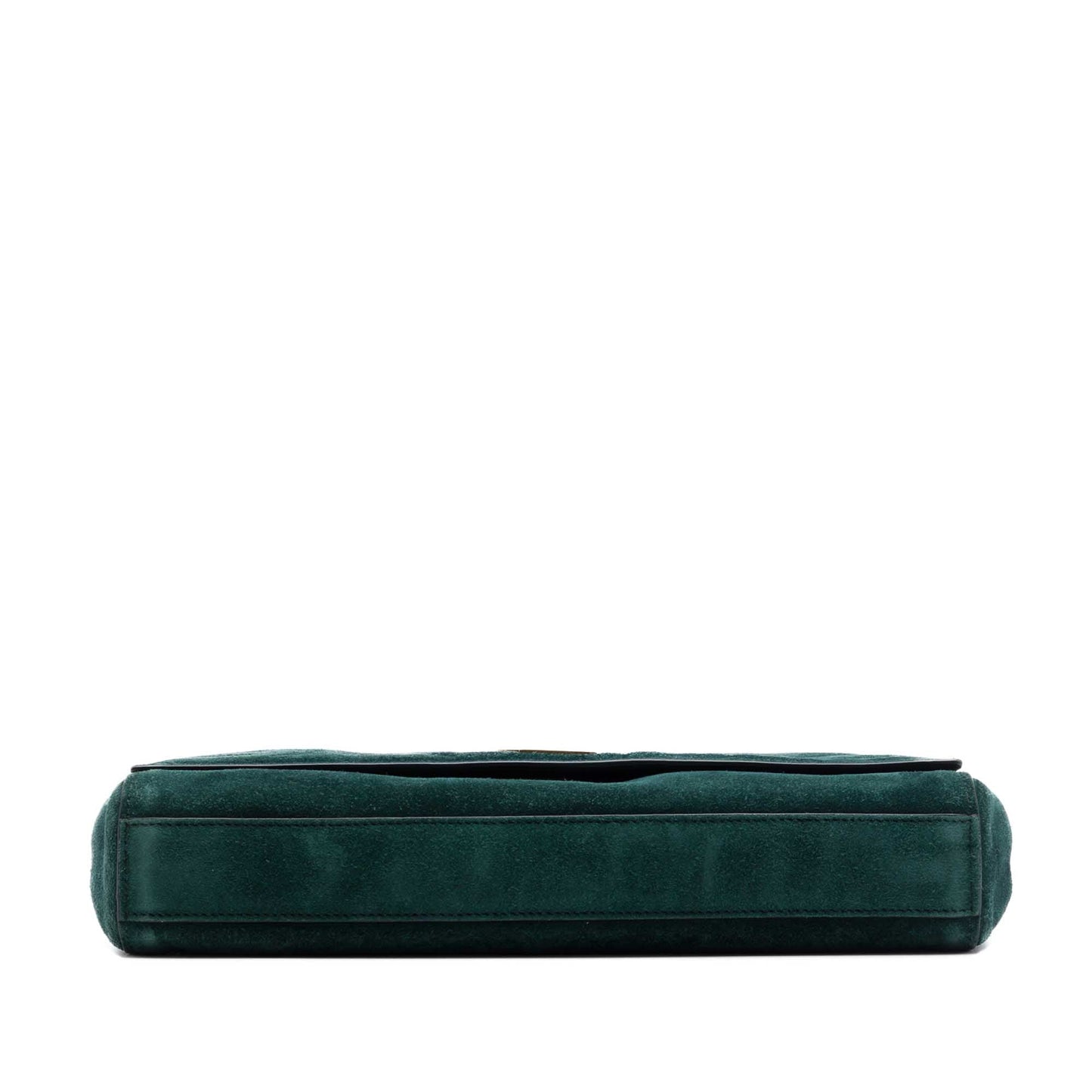 Saint Laurent Medium Smooth Calfskin and Suede Reversible Kate Crossbody