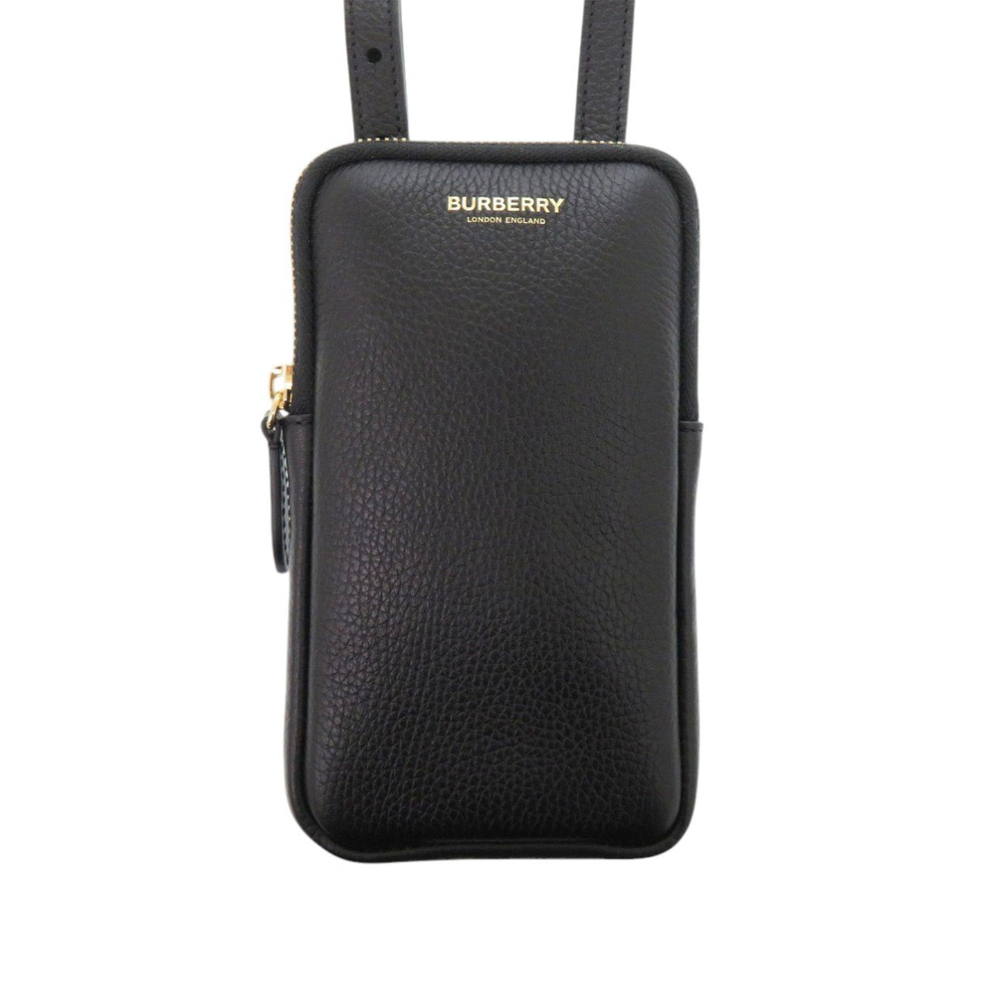 Burberry Leather Phone Pouch Crossbody