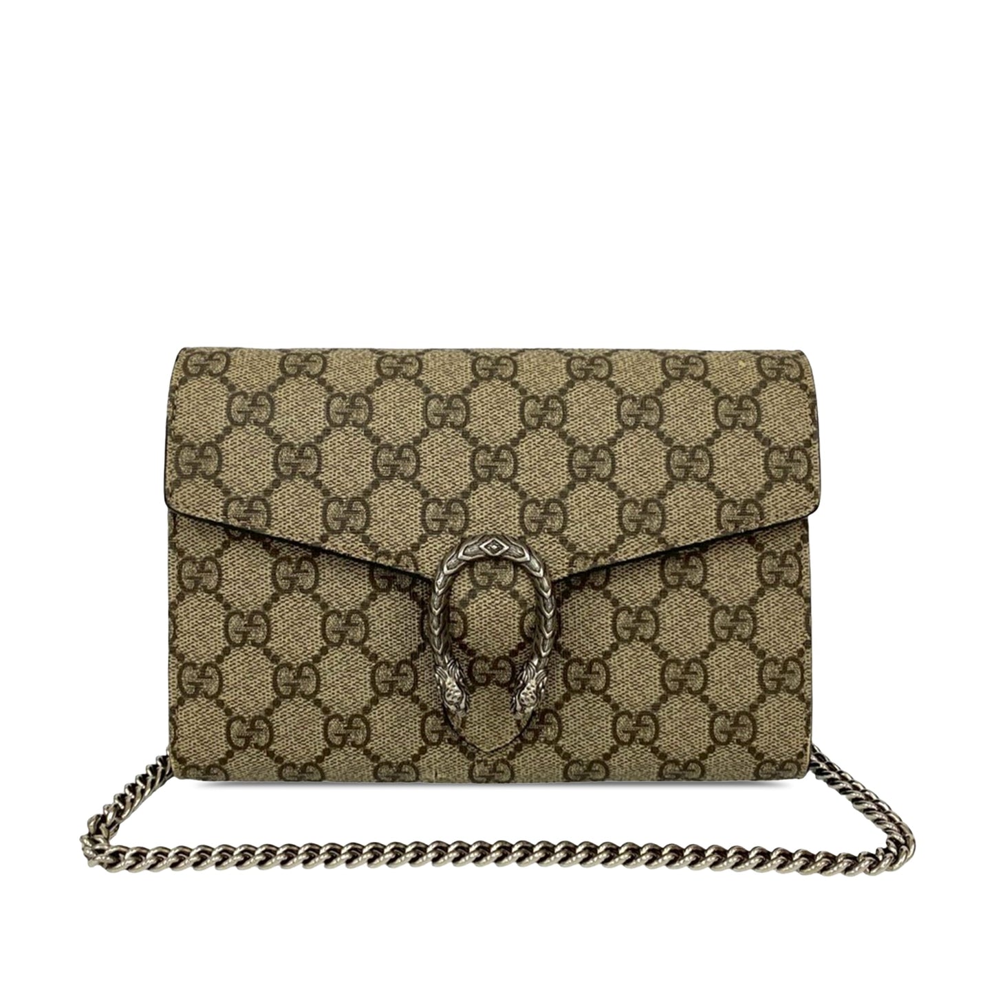 Gucci GG Supreme Dionysus Wallet on Chain