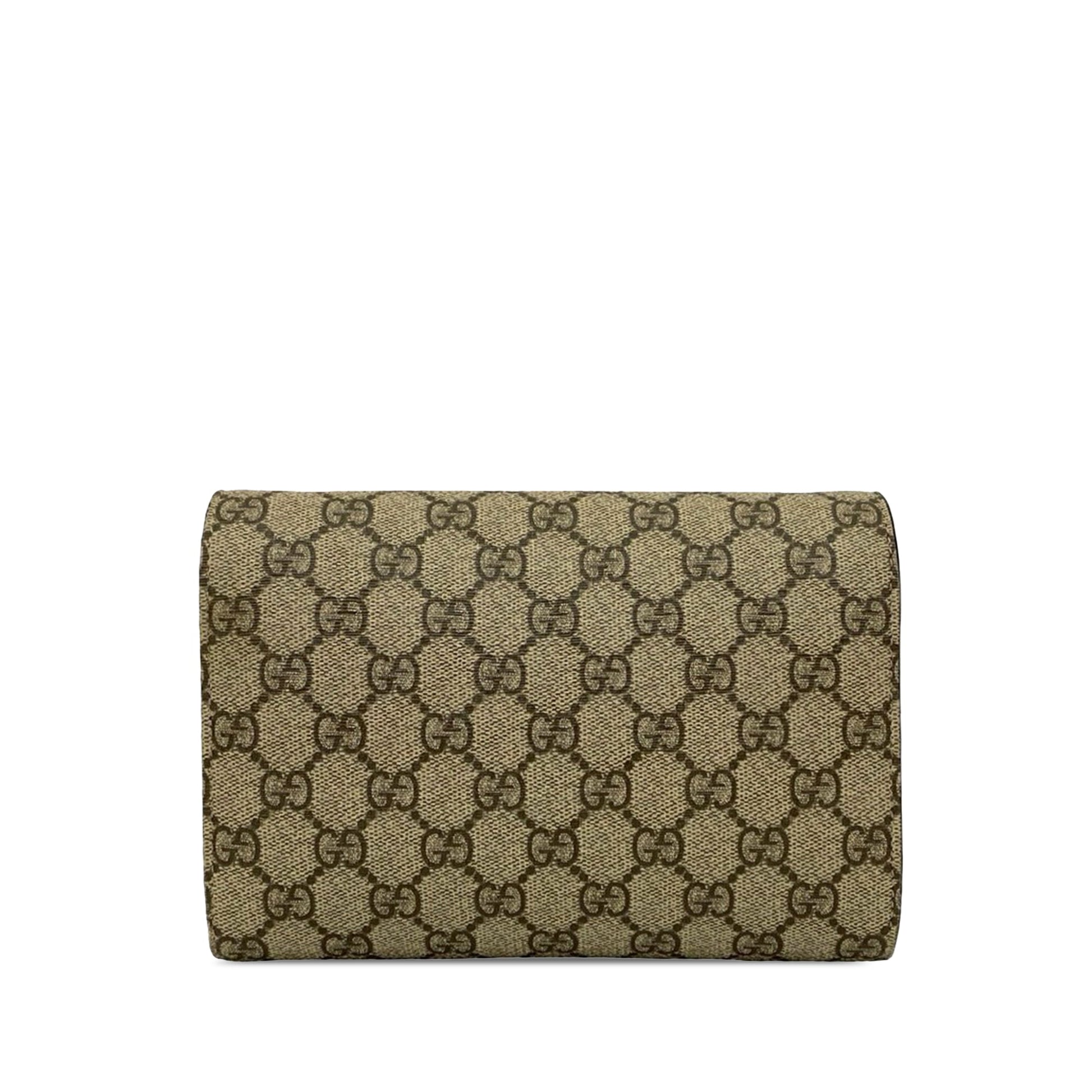 Gucci GG Supreme Dionysus Wallet on Chain