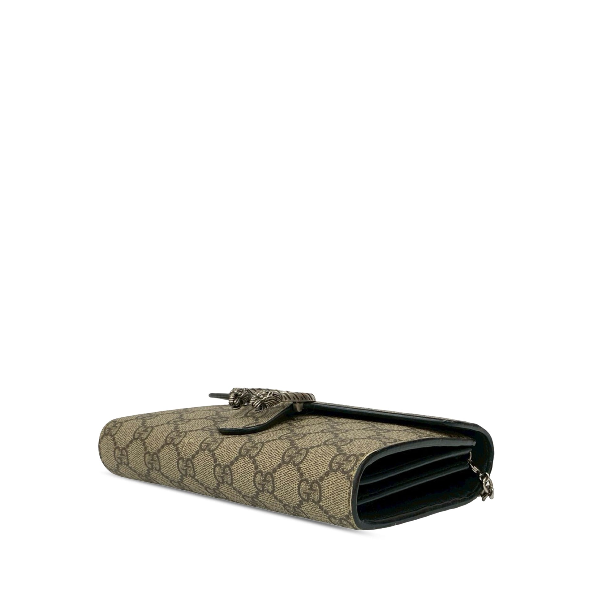 Gucci GG Supreme Dionysus Wallet on Chain