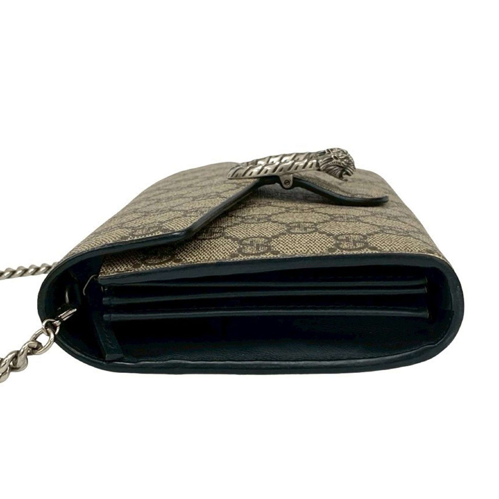 Gucci GG Supreme Dionysus Wallet on Chain