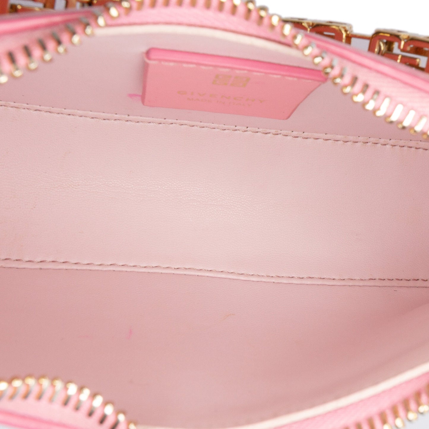 Givenchy Mini Leather Moon Cut Out Bag