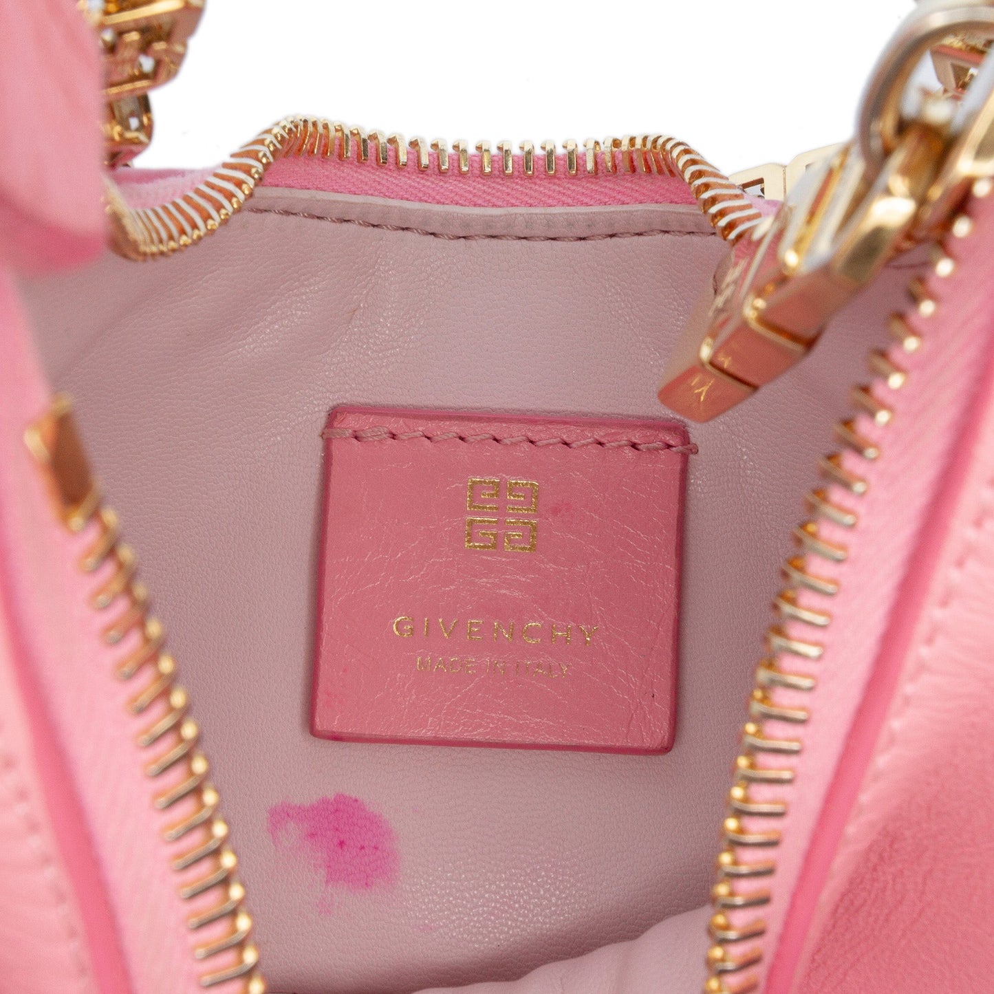 Givenchy Mini Leather Moon Cut Out Bag