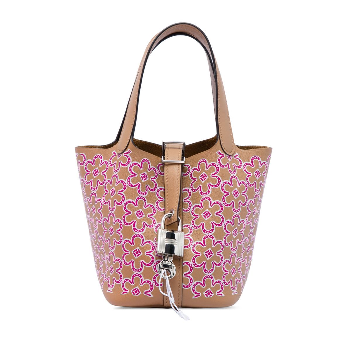 Hermès Micro Swift Lucky Daisy Picotin Lock 14