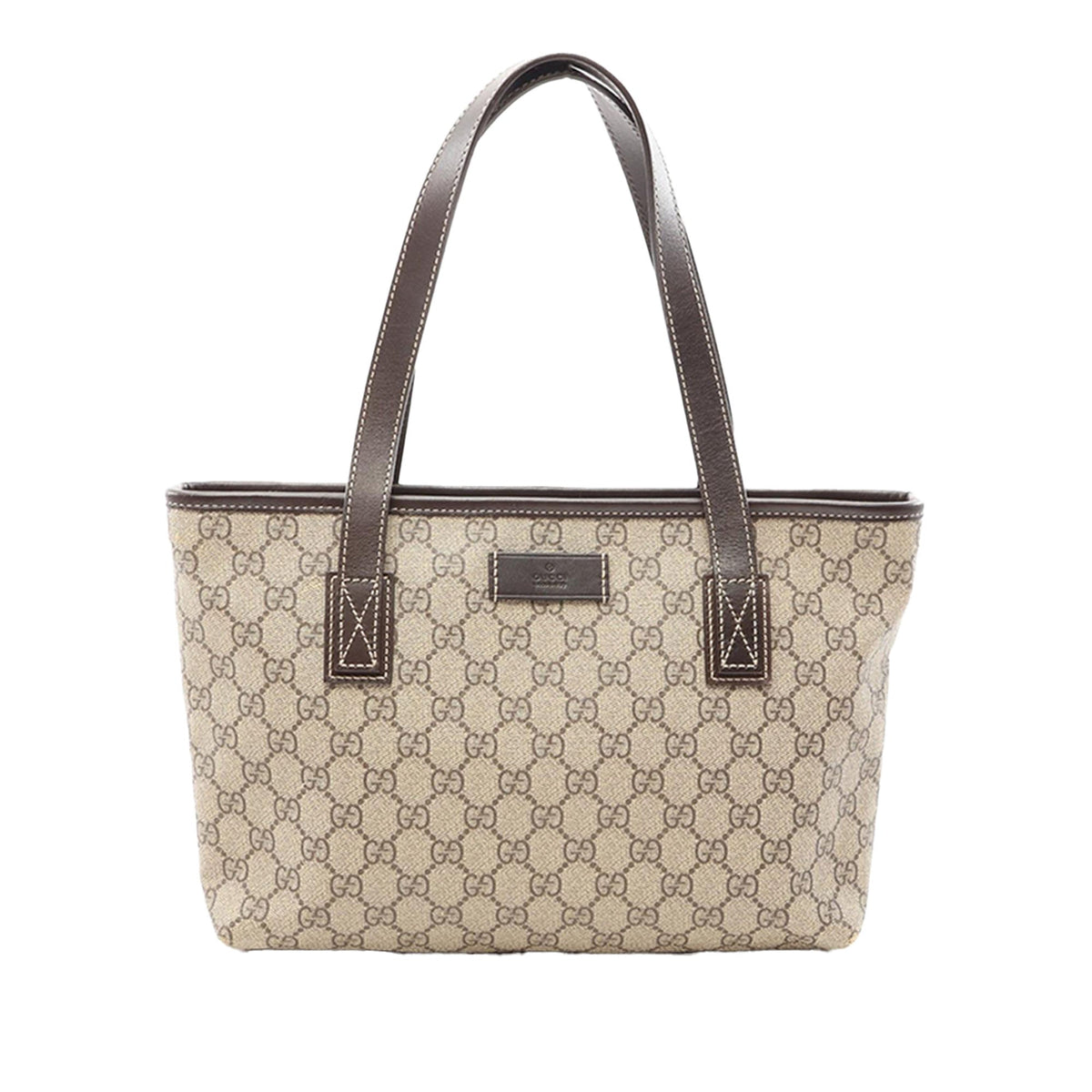 Gucci GG Supreme Joy Tote — Beige
