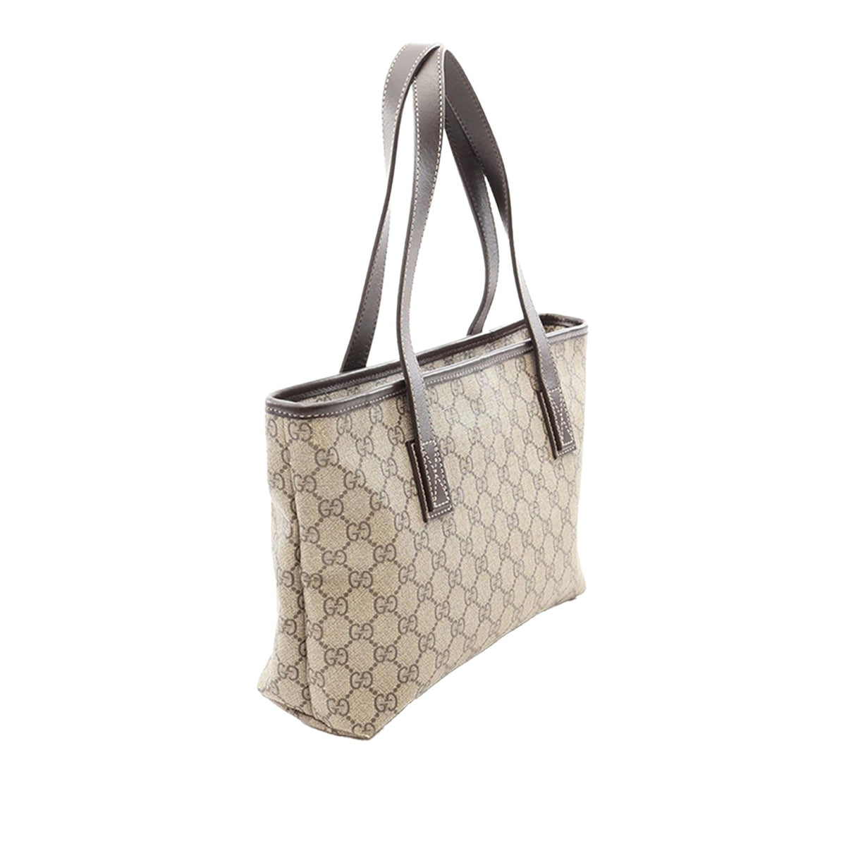 Gucci GG Supreme Joy Tote — Beige